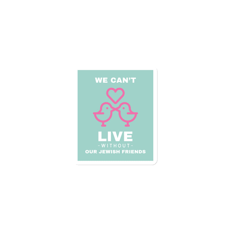 All In For Jews | Die-Cut Magnets
