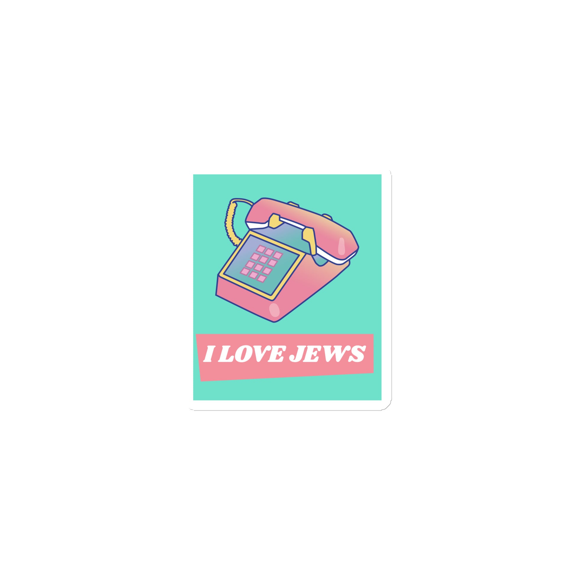 All In For Jews | Die-Cut Magnets Jouparty