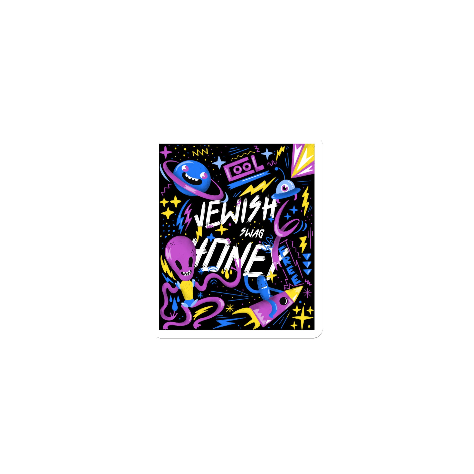 All In For Jews | Die-Cut Magnets Jouparty
