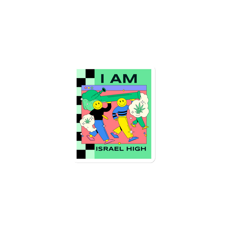 Am Israel High | Die-Cut Magnets