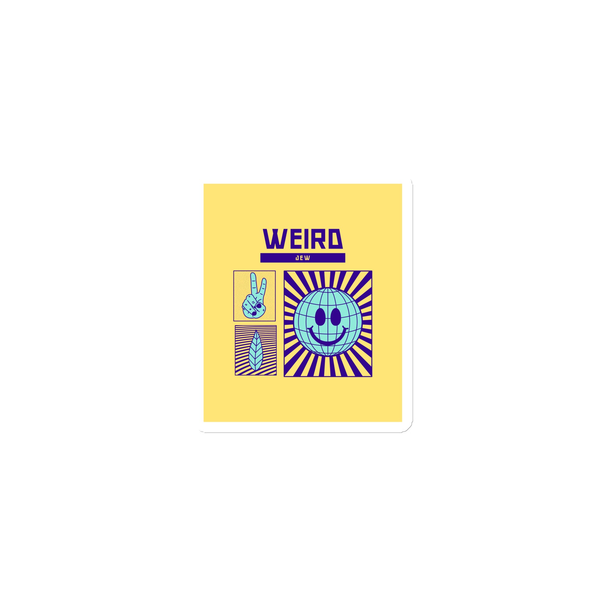 Weird Jew | Die-Cut Magnets Jouparty