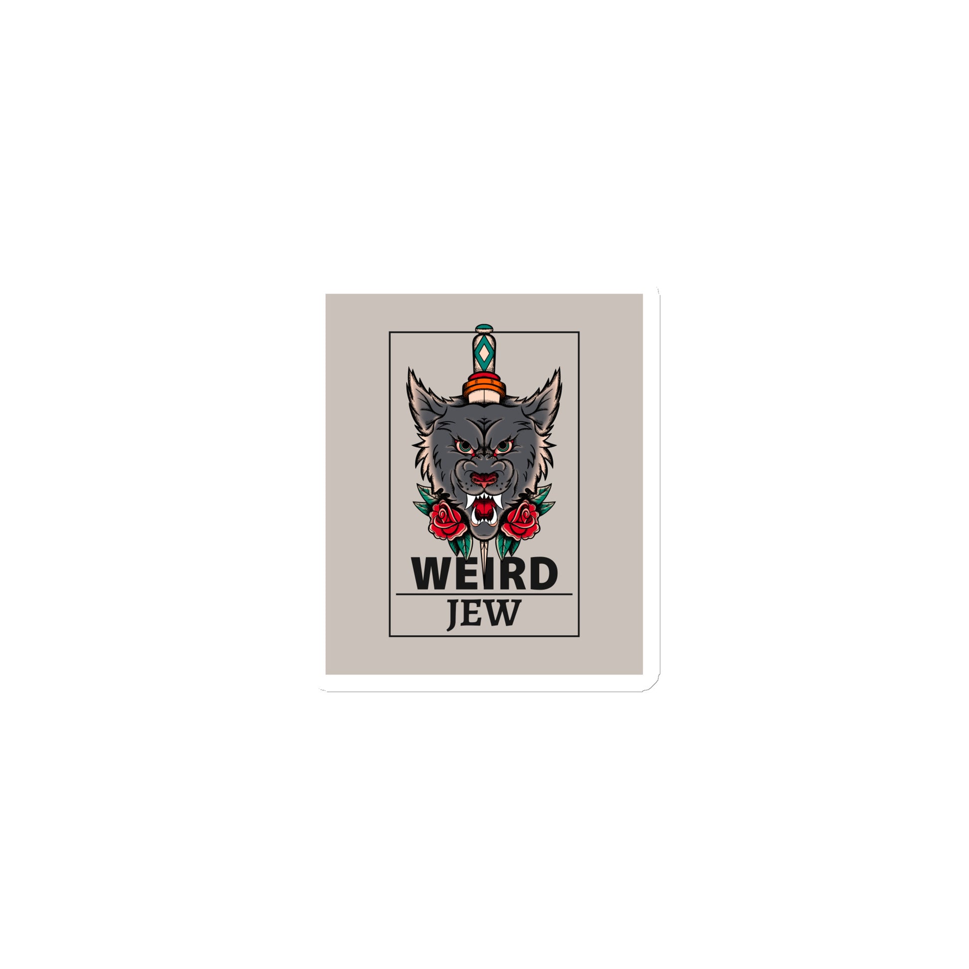 Weird Jew | Die-Cut Magnets Jouparty