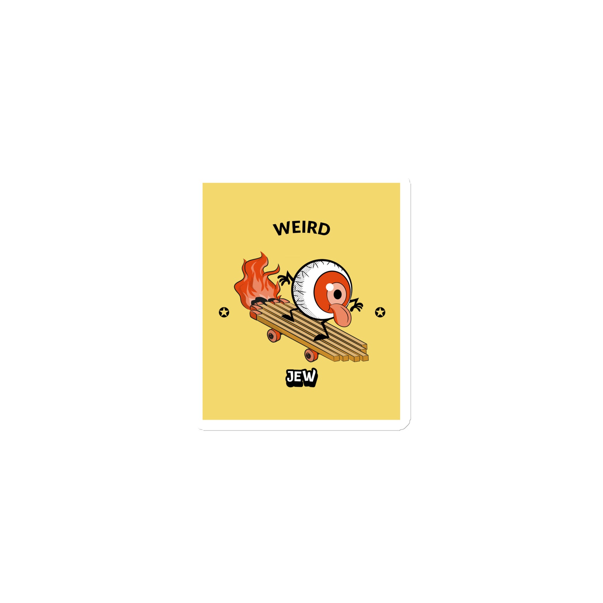 Weird Jew | Die-Cut Magnets Jouparty