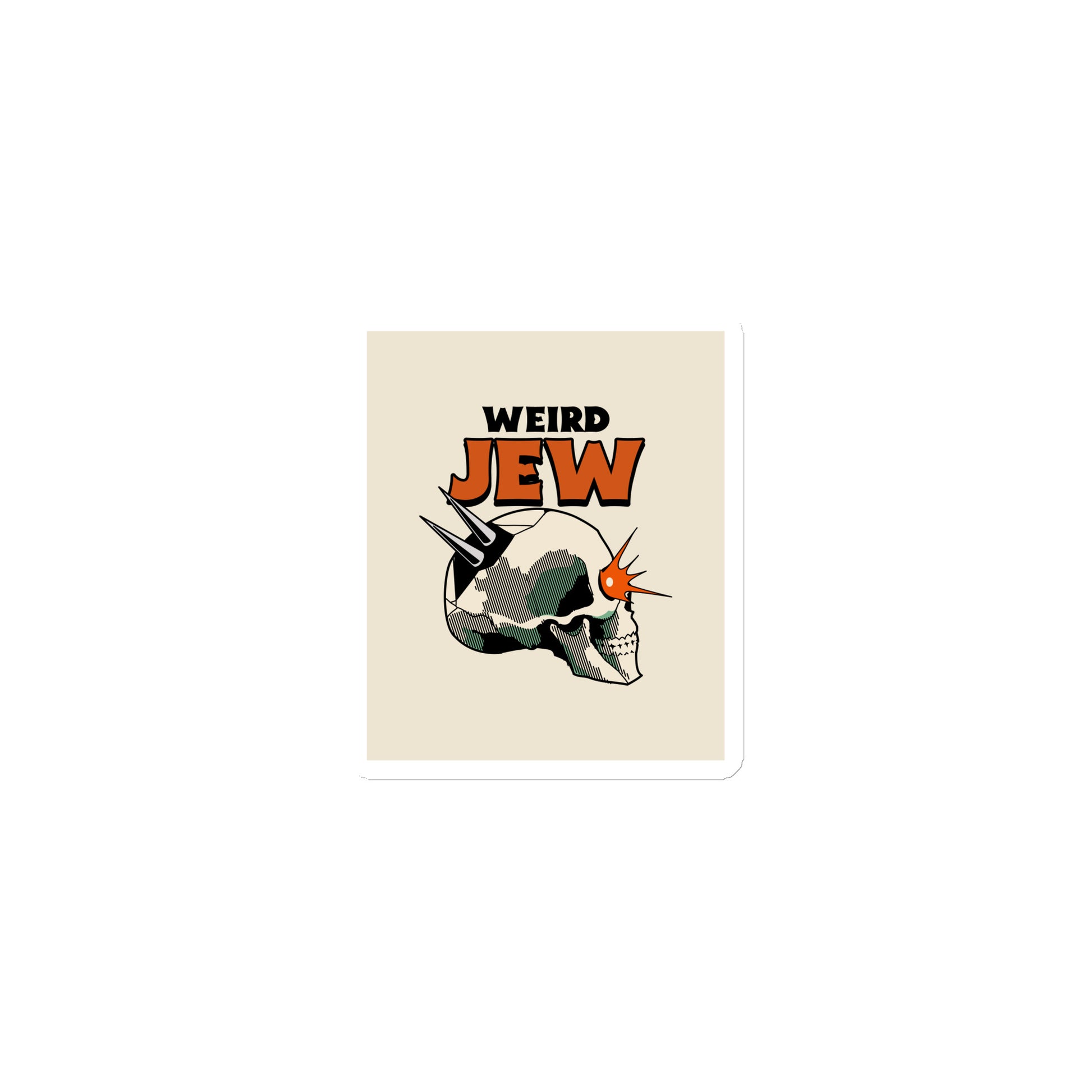 Weird Jew | Die-Cut Magnets Jouparty