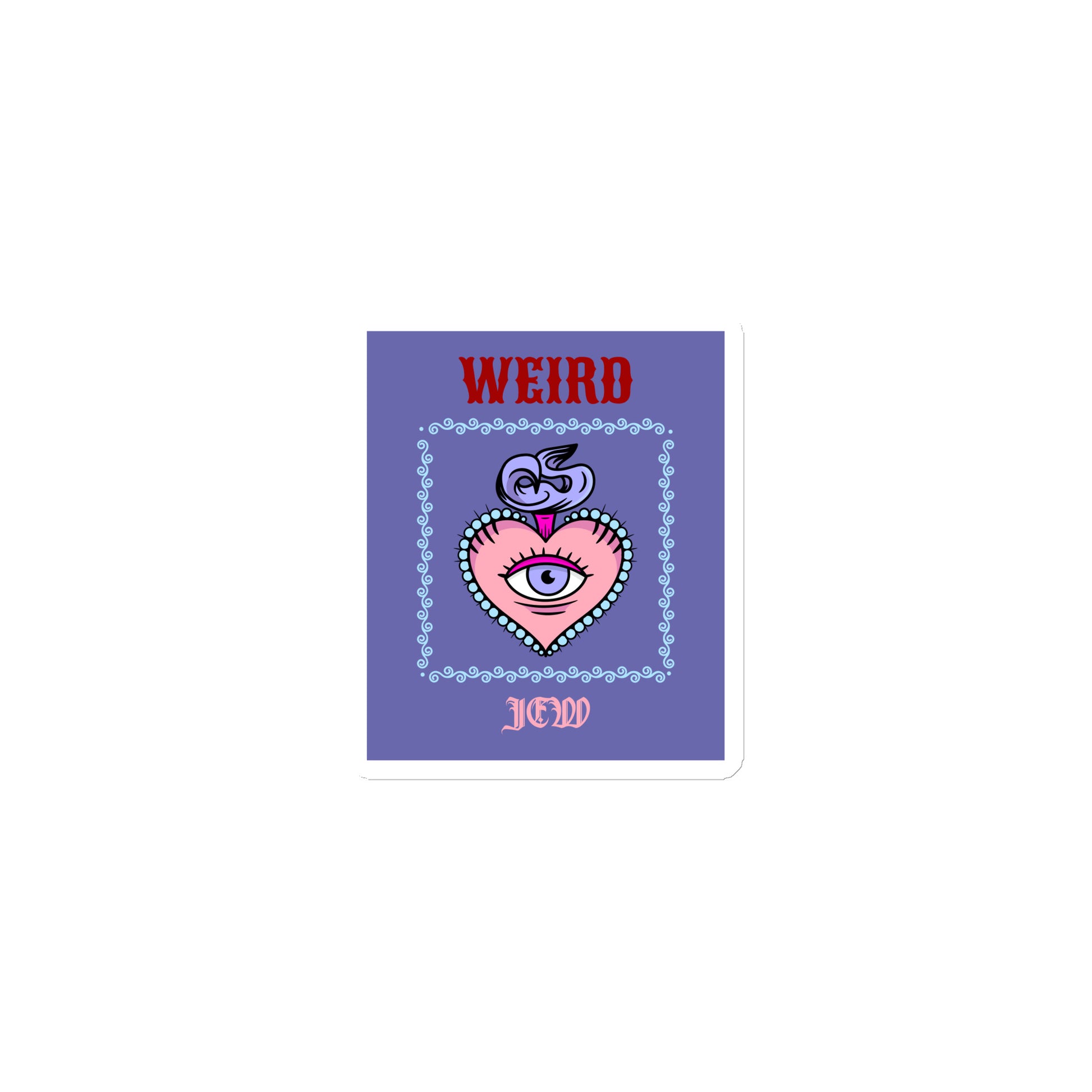 Weird Jew | Die-Cut Magnets Jouparty
