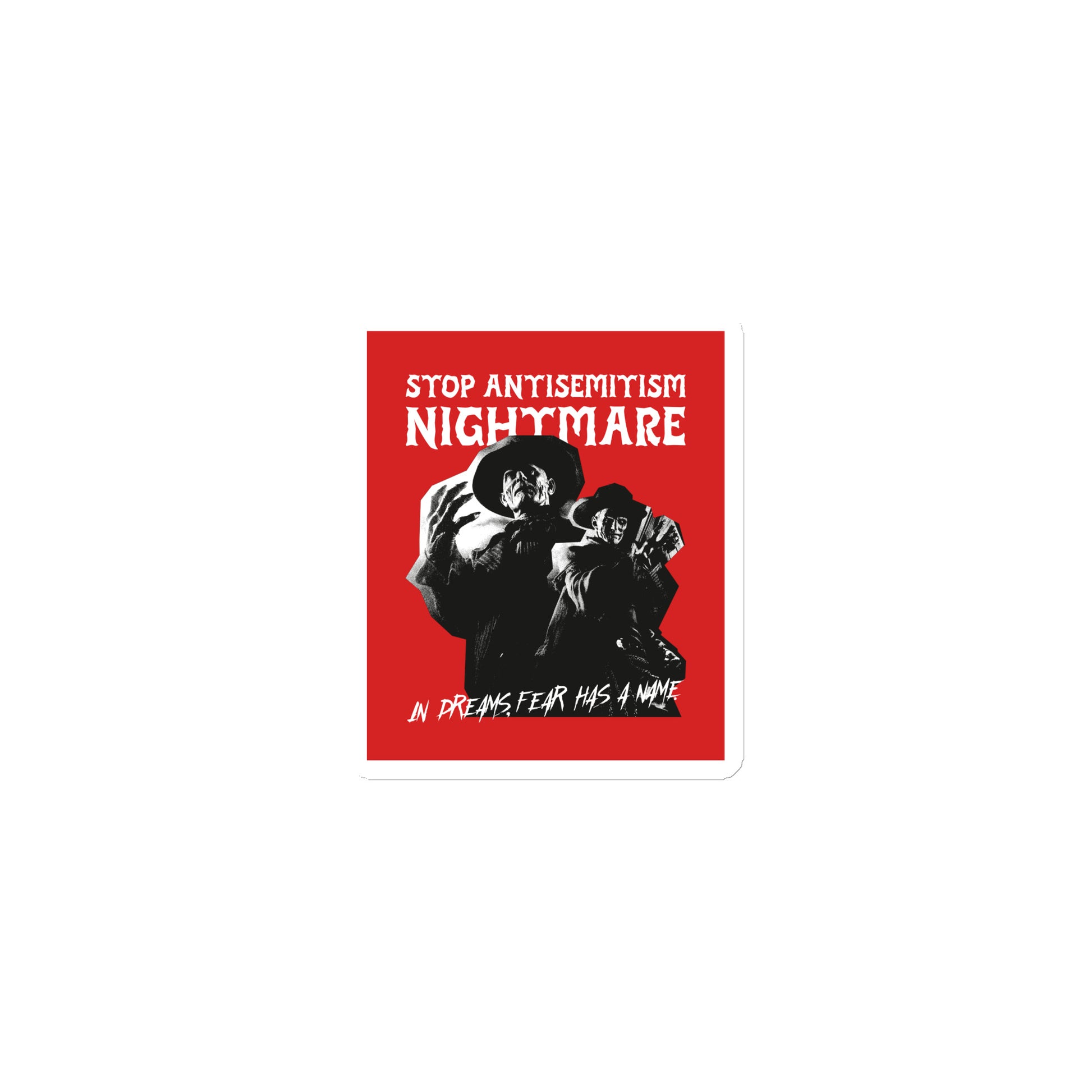 Horror Movie | Antisemitism | Die-Cut Magnet Jouparty
