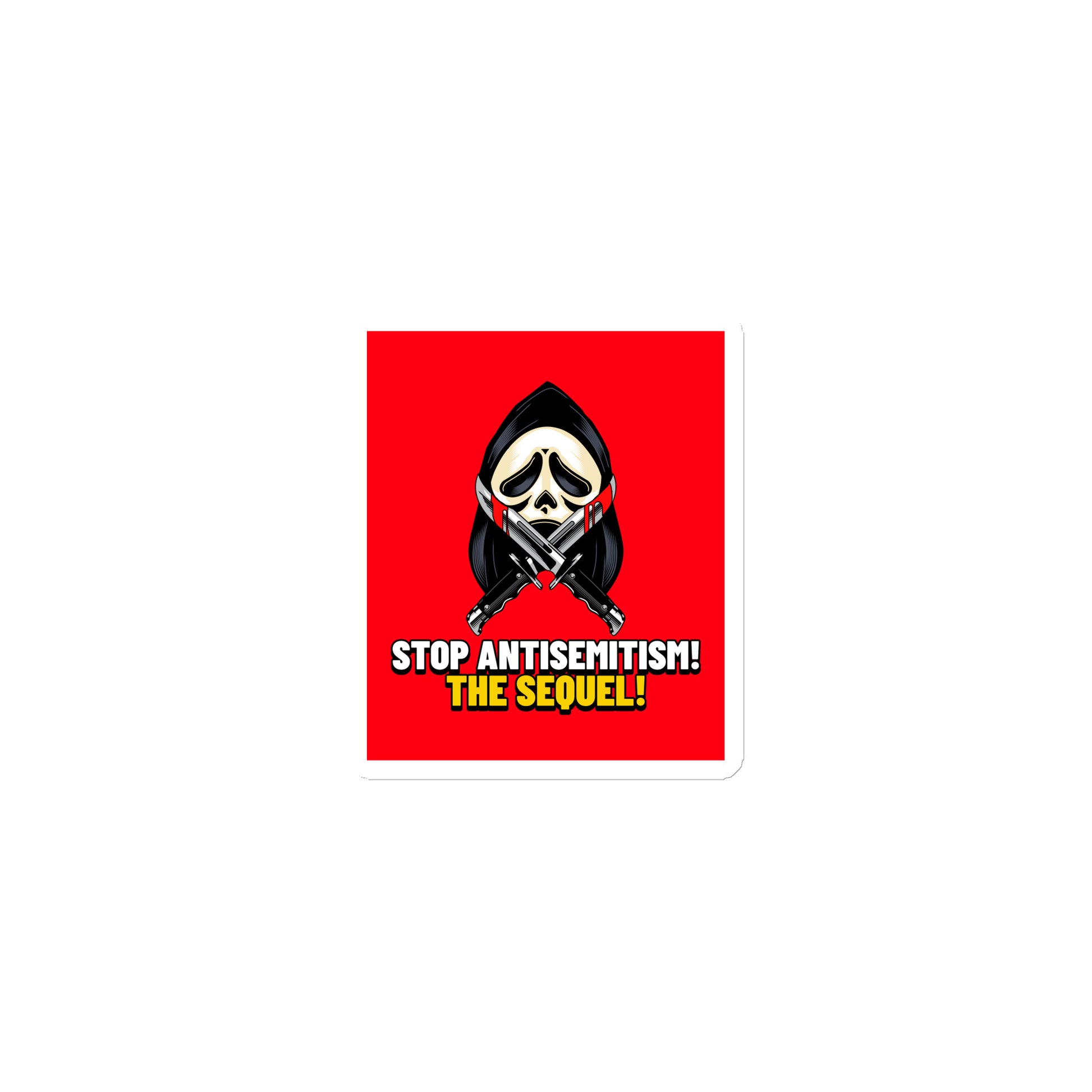 Horror Movie | Antisemitism | Die-Cut Magnet Jouparty