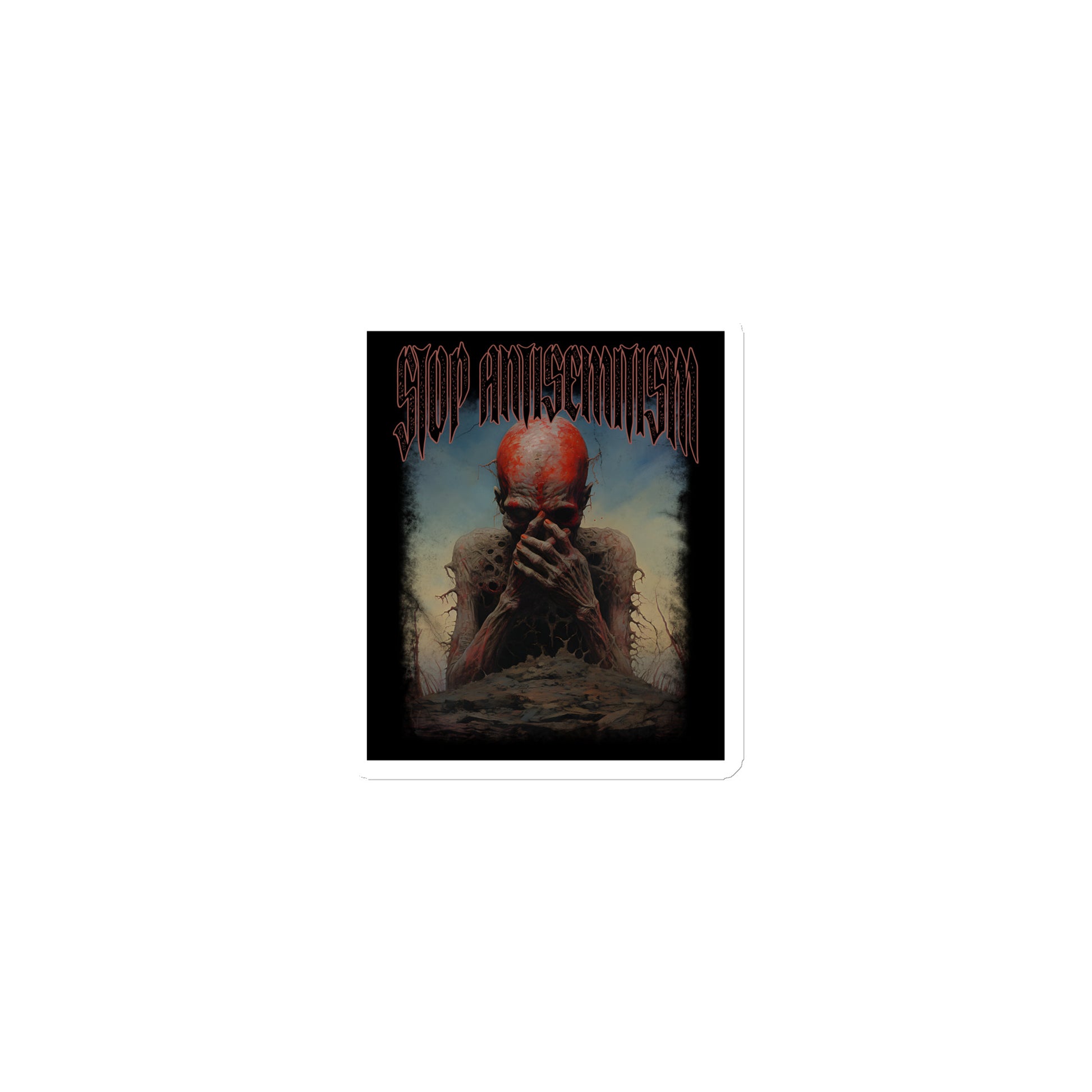 Horror Movie | Antisemitism | Die-Cut Magnet Jouparty