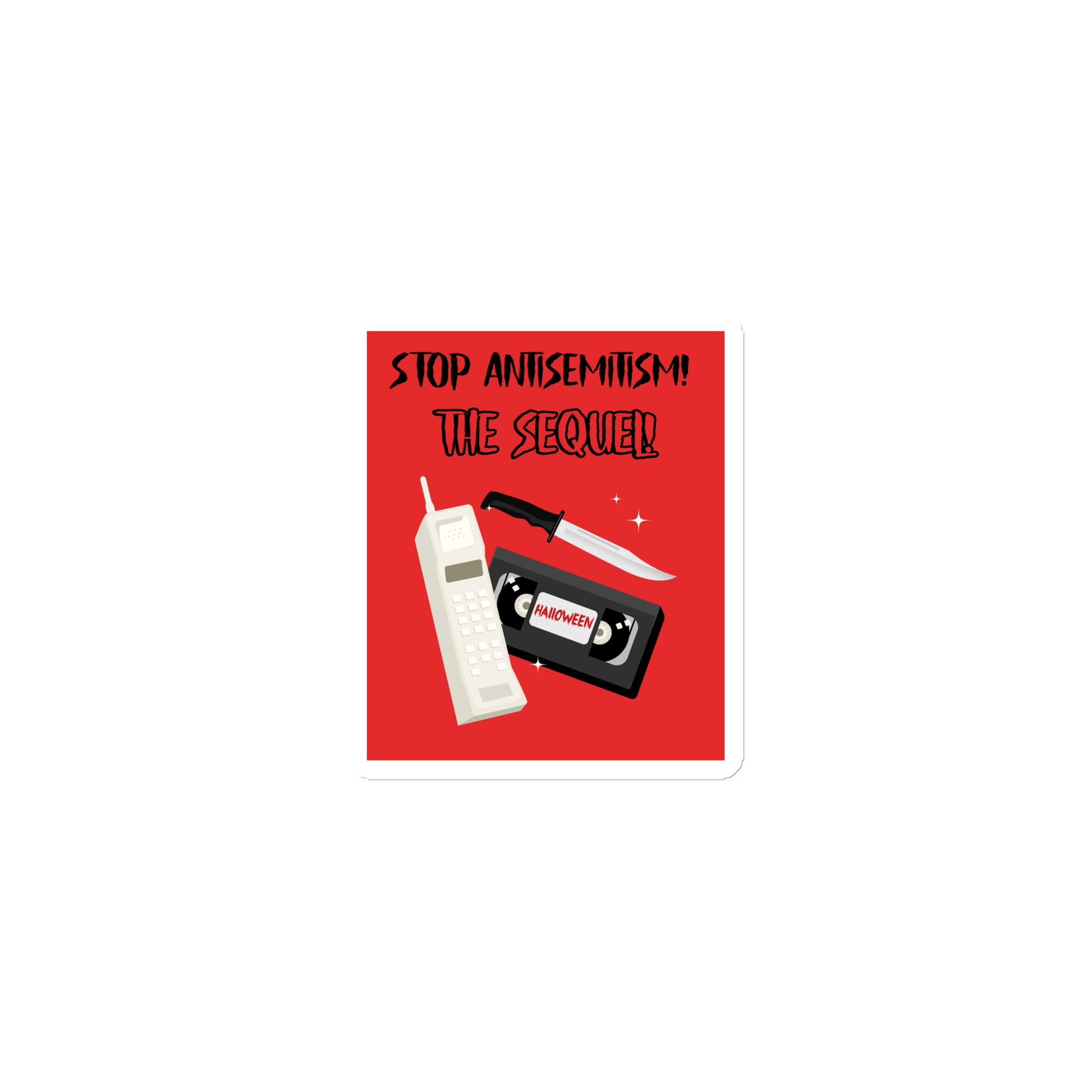 Horror Movie | Antisemitism | Die-Cut Magnet Jouparty