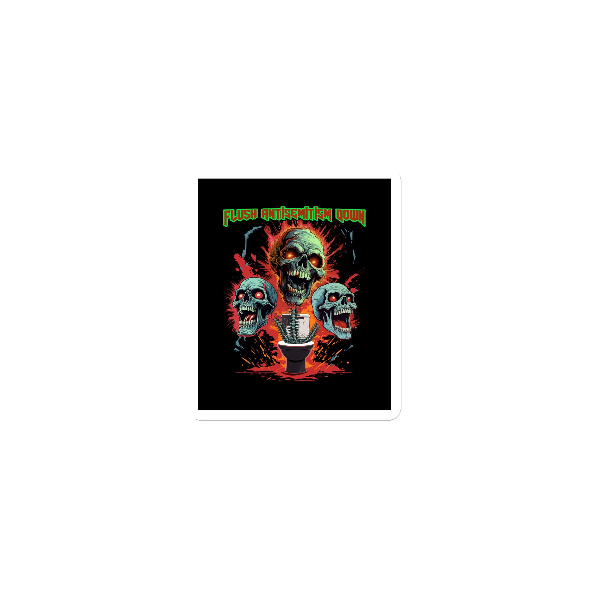 Horror Movie | Antisemitism | Die-Cut Magnet Jouparty