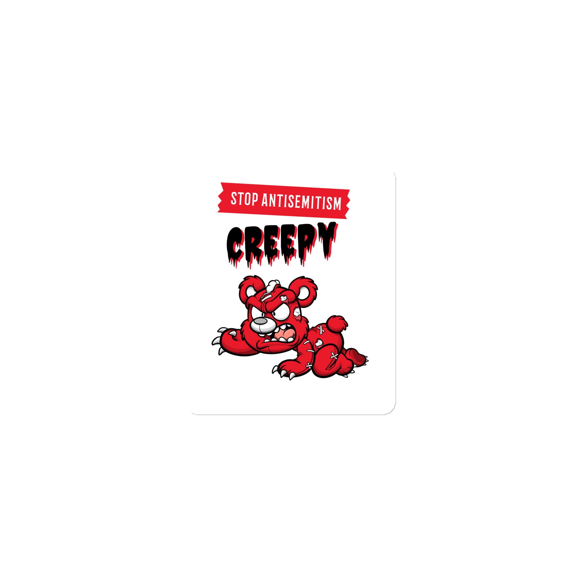 Horror Movie | Antisemitism | Die-Cut Magnet Jouparty
