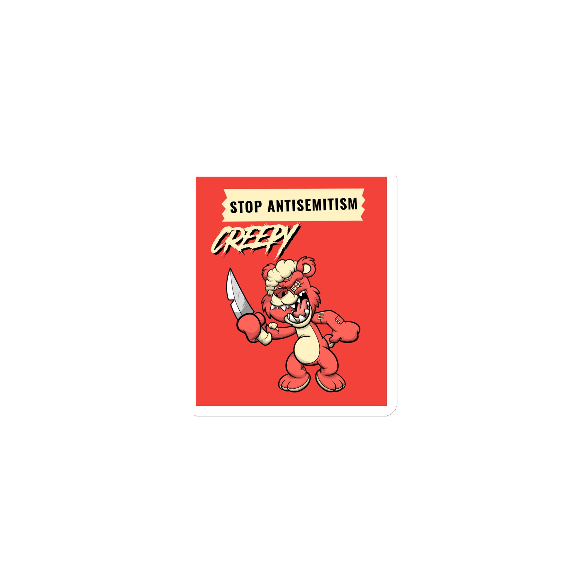 Horror Movie | Antisemitism | Die-Cut Magnet Jouparty