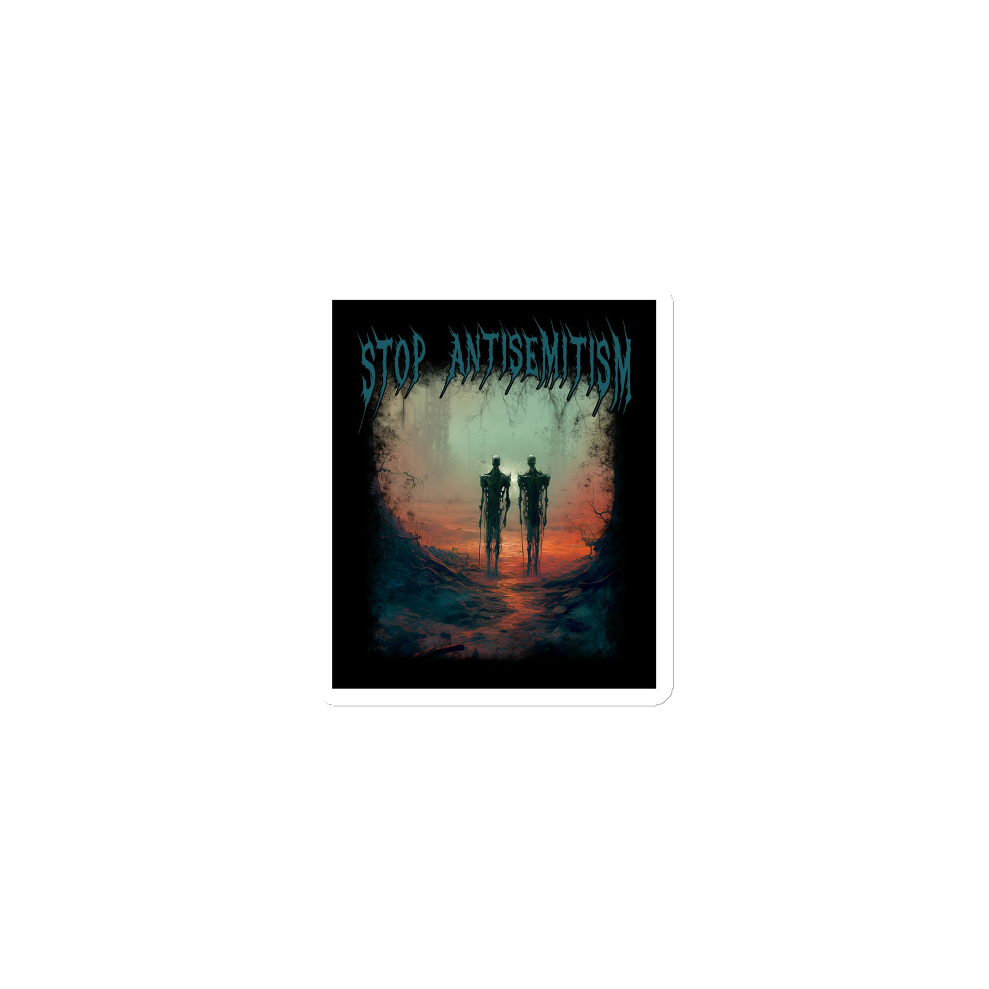 Horror Movie | Antisemitism | Die-Cut Magnet Jouparty