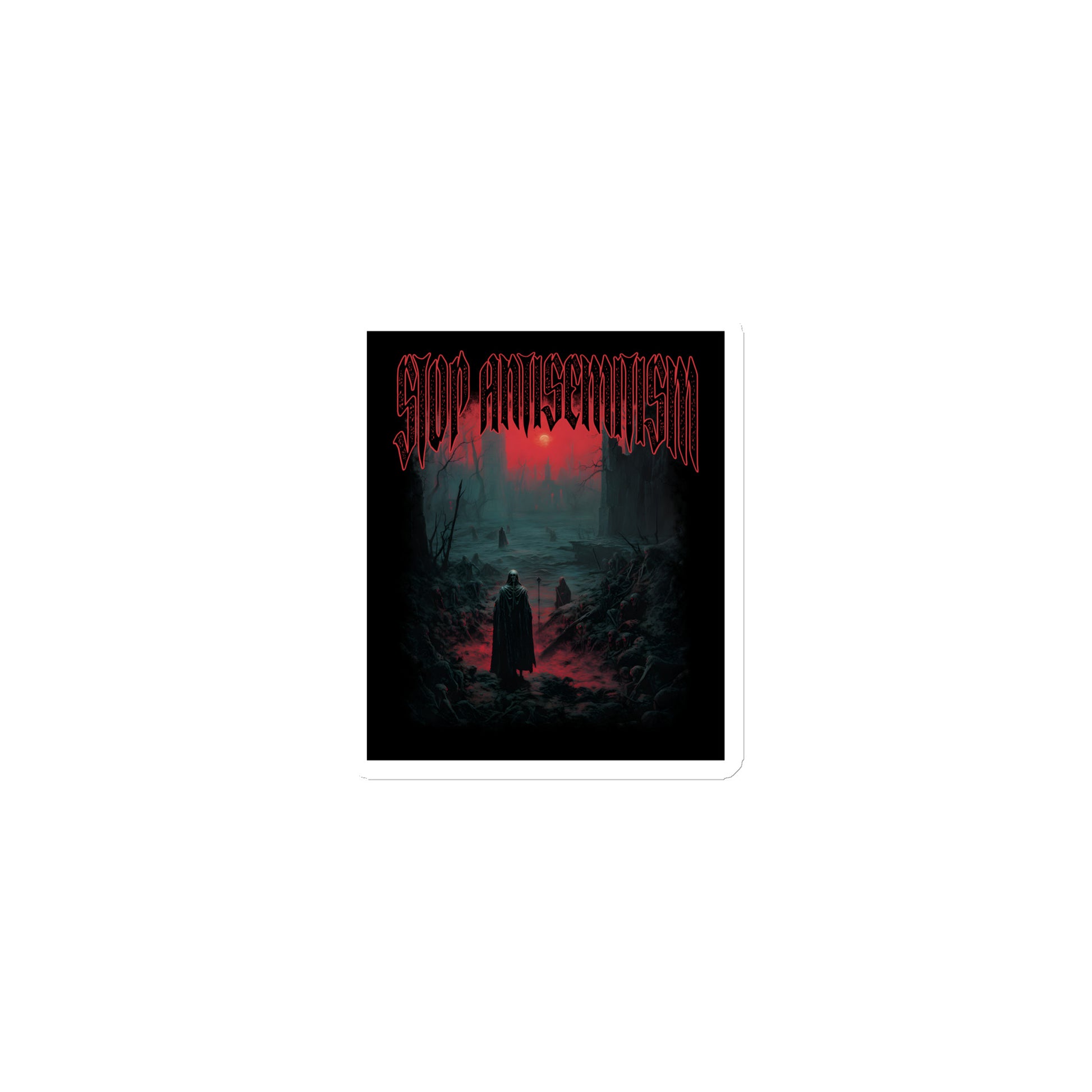 Horror Movie | Antisemitism | Die-Cut Magnet Jouparty