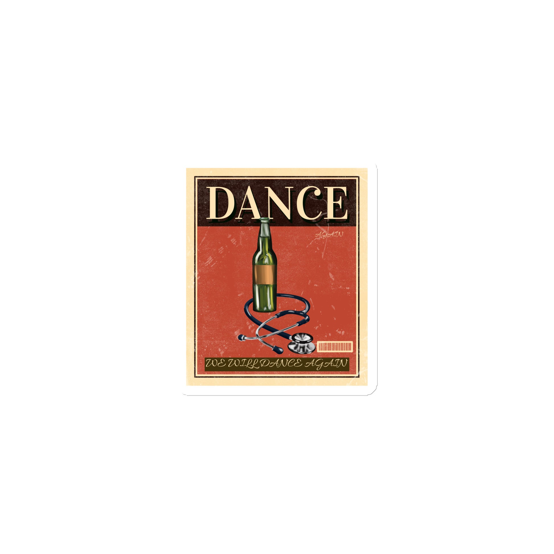 We Will Dance Again | Die-Cut Magnet Jouparty