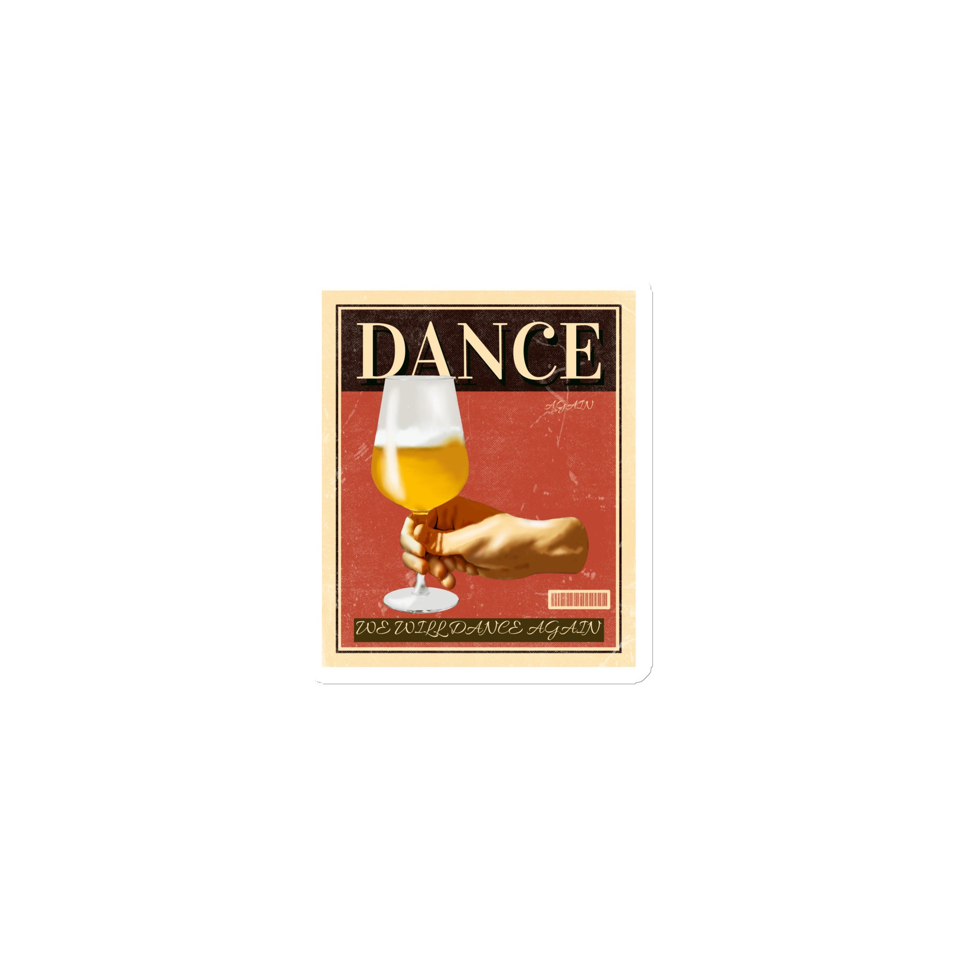 We Will Dance Again | Die-Cut Magnet Jouparty