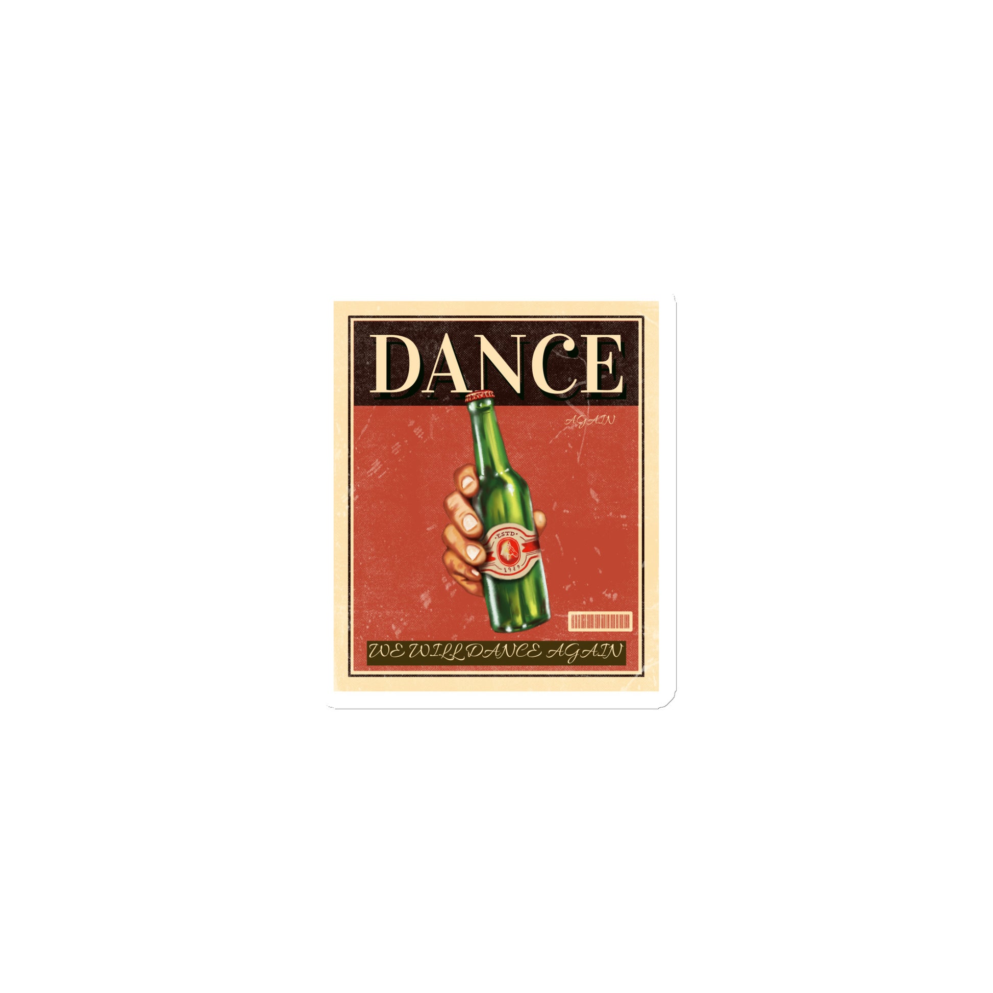 We Will Dance Again | Die-Cut Magnet Jouparty