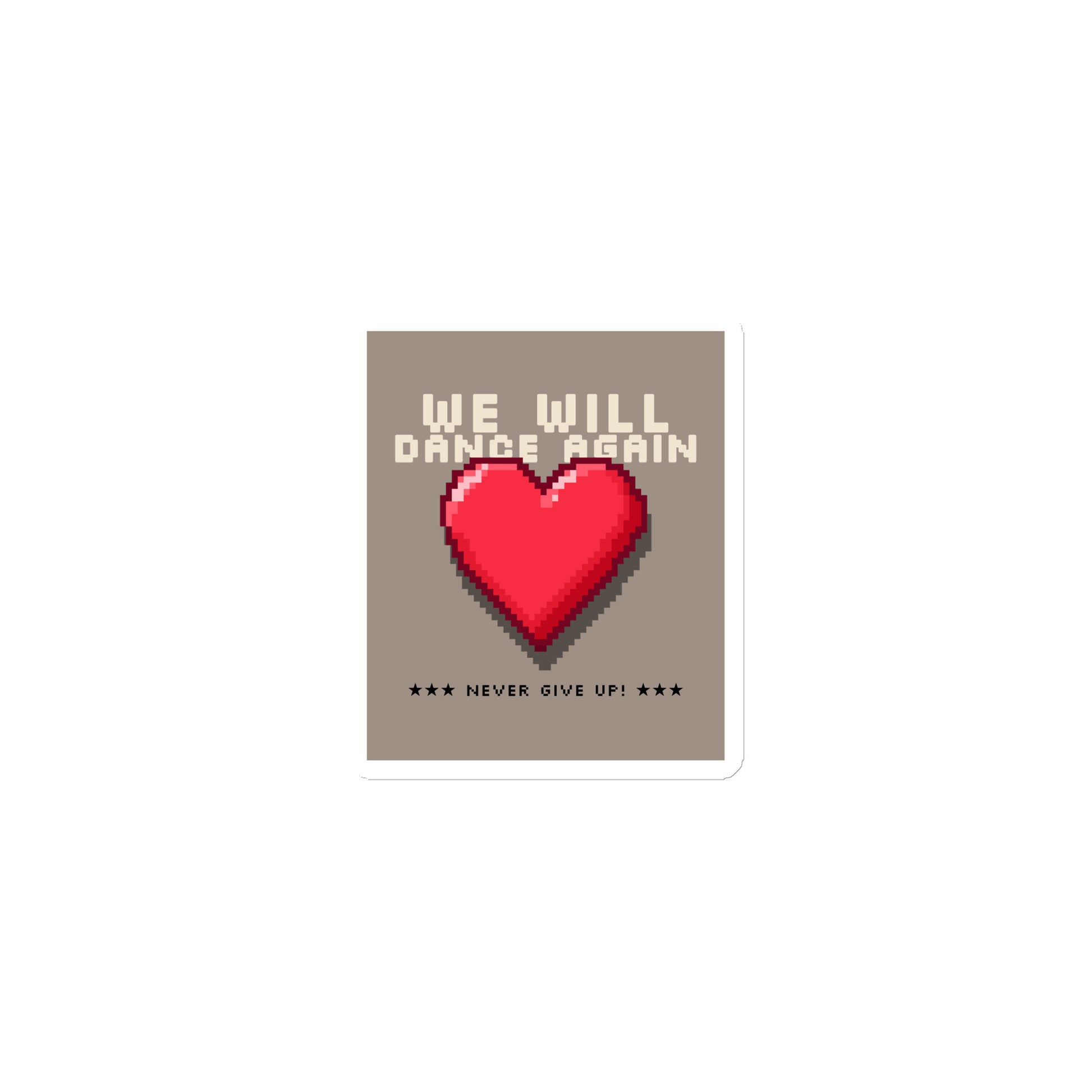 We Will Dance Again | Die-Cut Magnet Jouparty