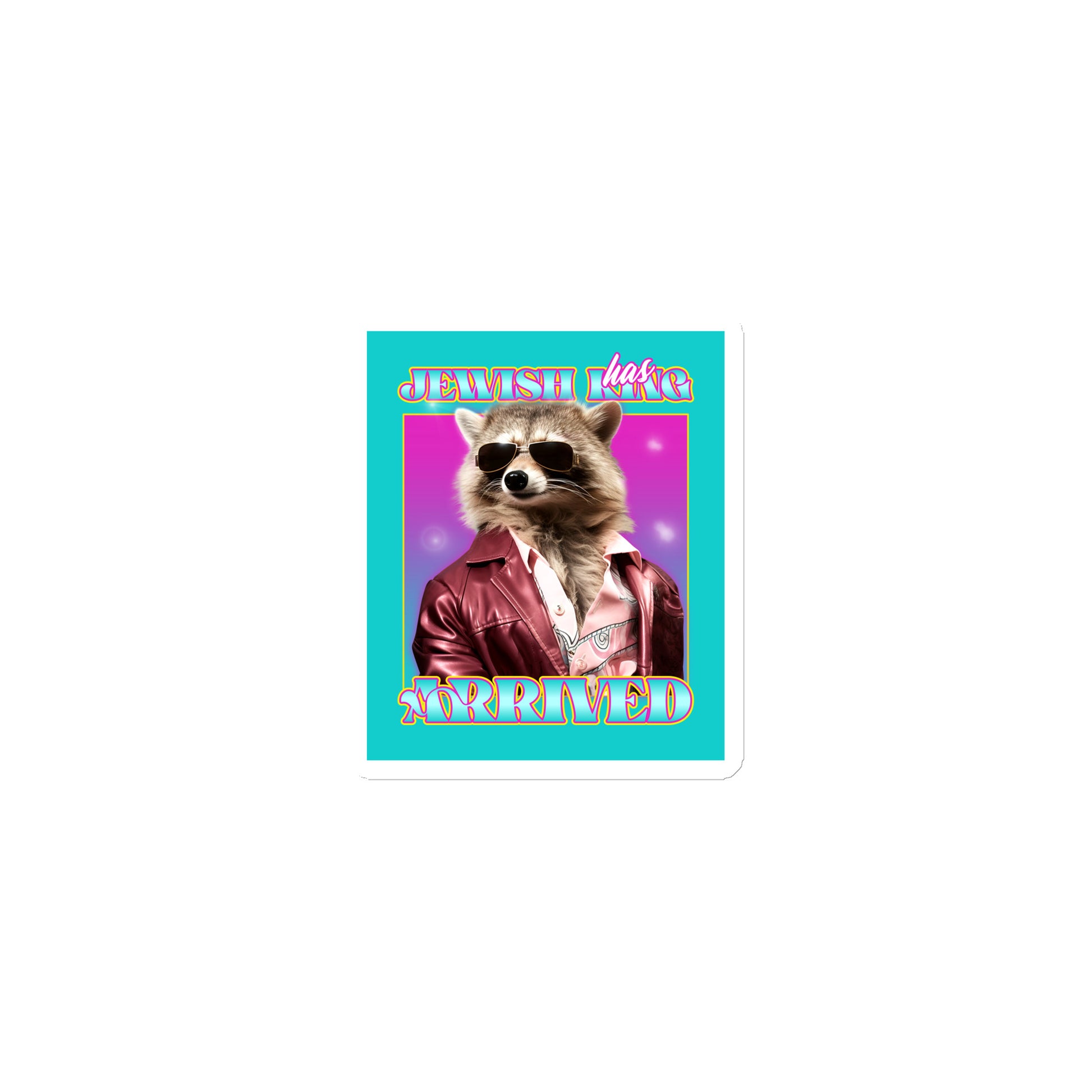Mr Racoon | Die-Cut Magnet Jouparty