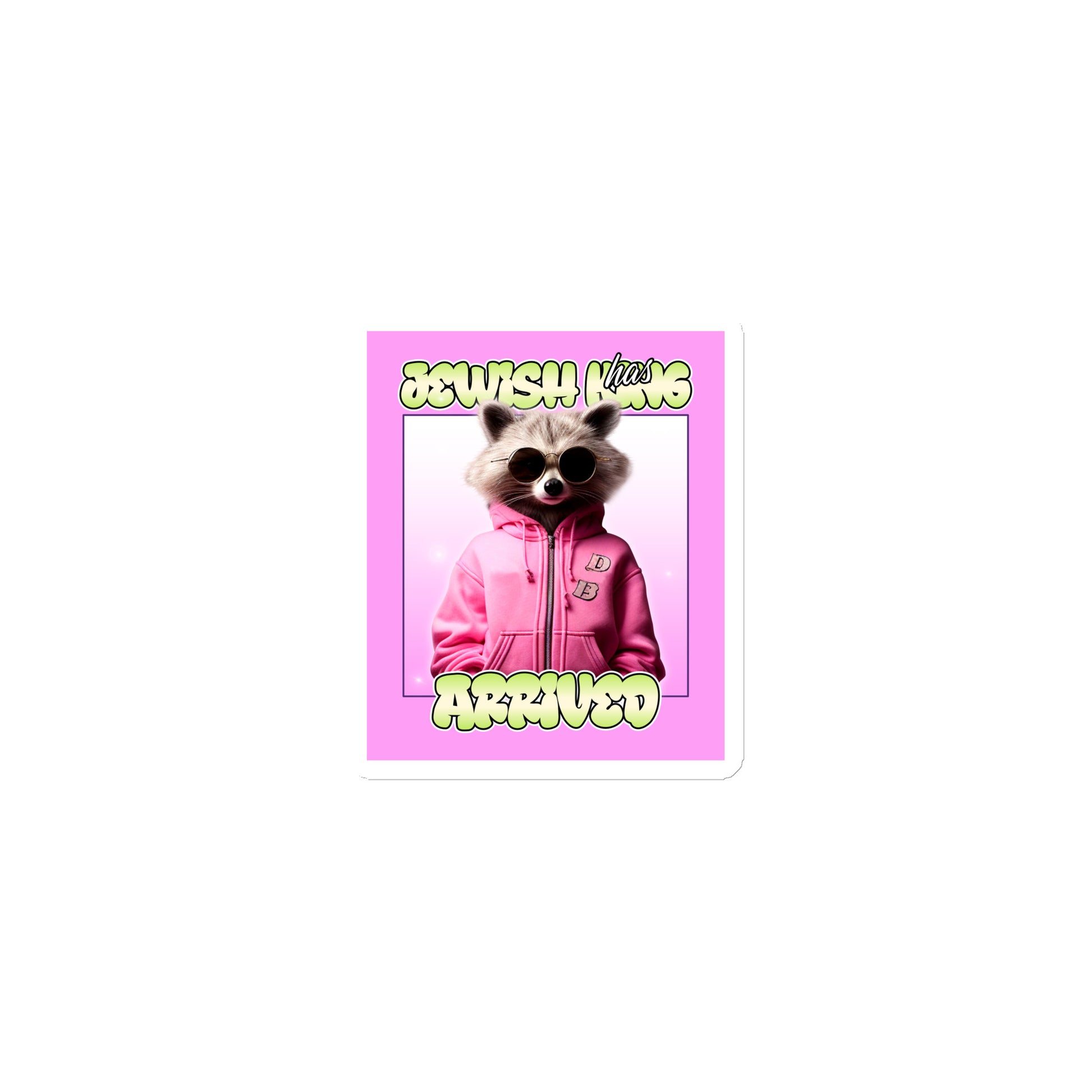 Mr Racoon | Die-Cut Magnet Jouparty