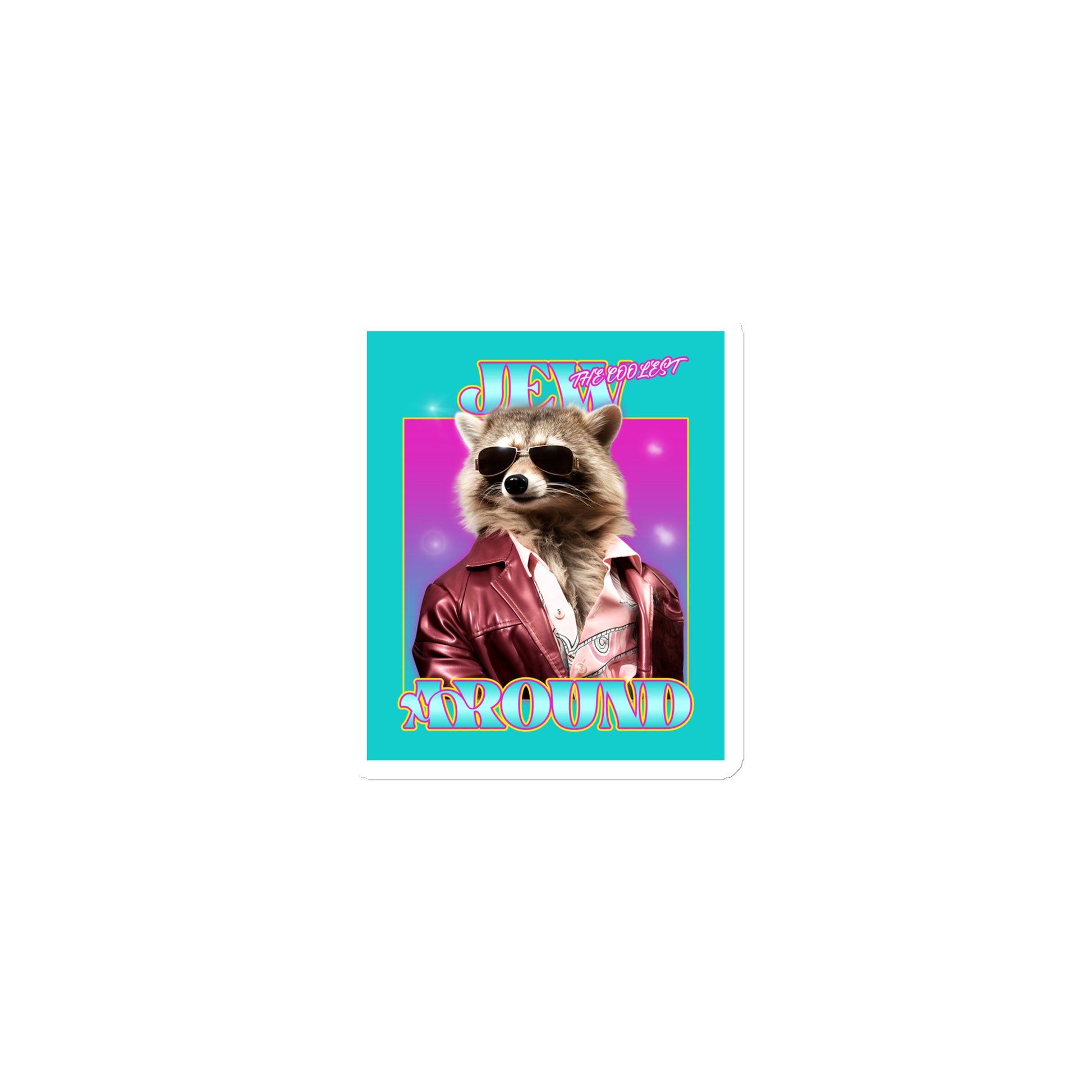 Mr Racoon | Die-Cut Magnet