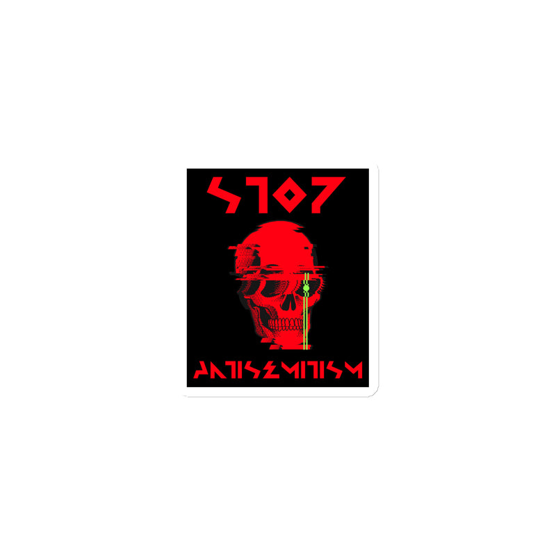 Red Fight | Antisemitism | Die-Cut Magnet