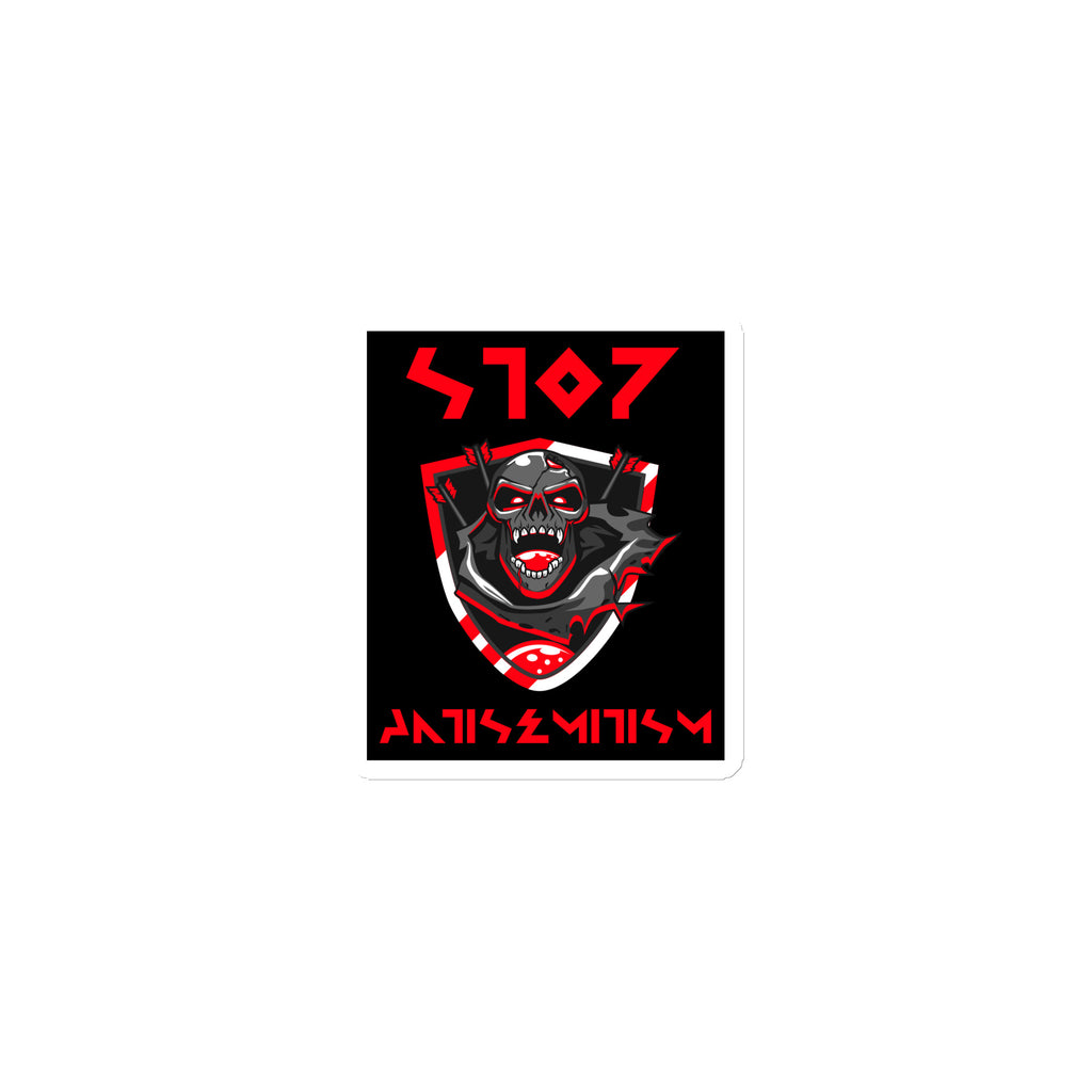 Red Fight | Antisemitism | Die-Cut Magnet