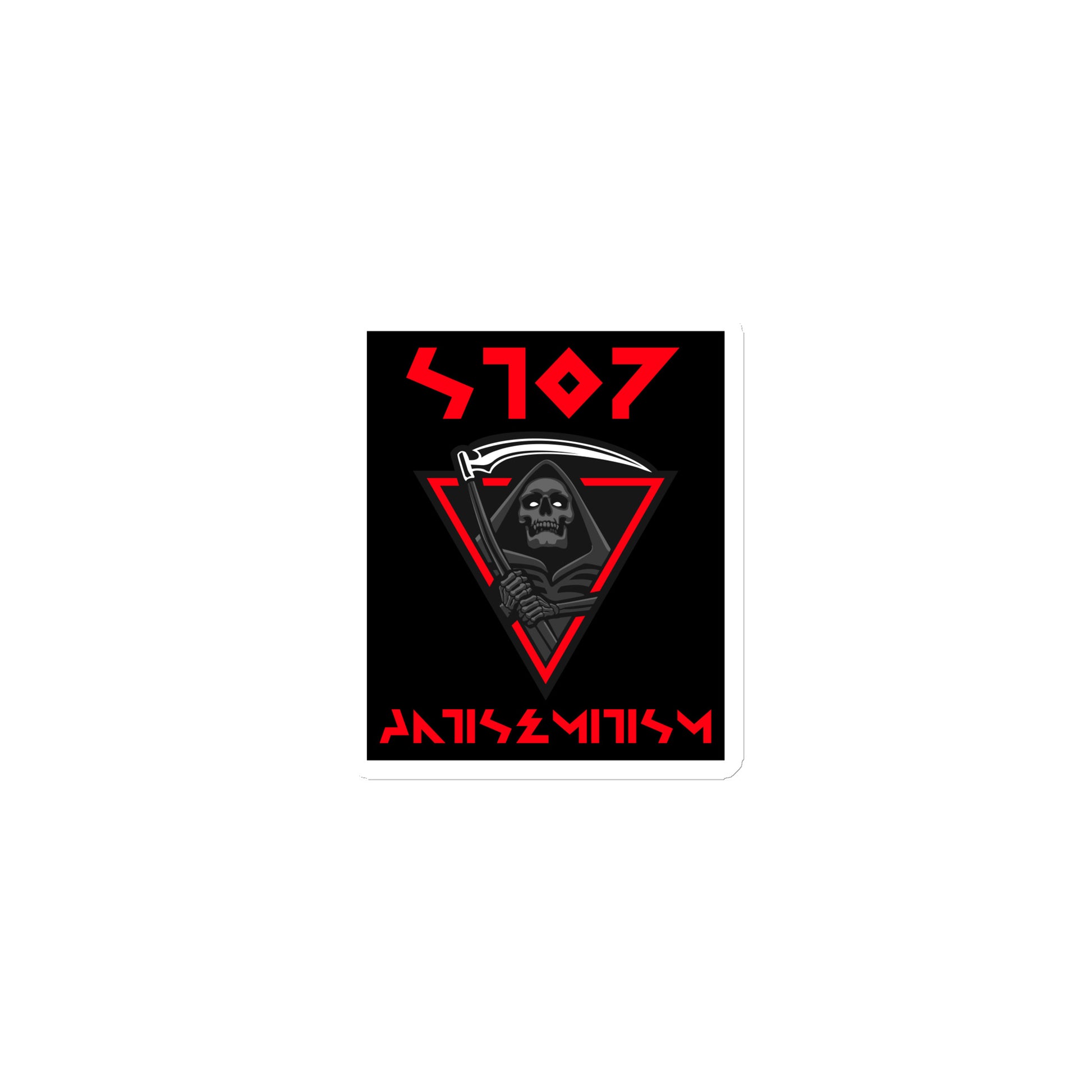 Red Fight | Antisemitism | Die-Cut Magnet