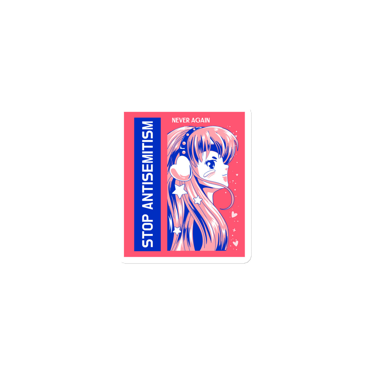 Girl Book | Antisemitism | Die-Cut Magnet Jouparty