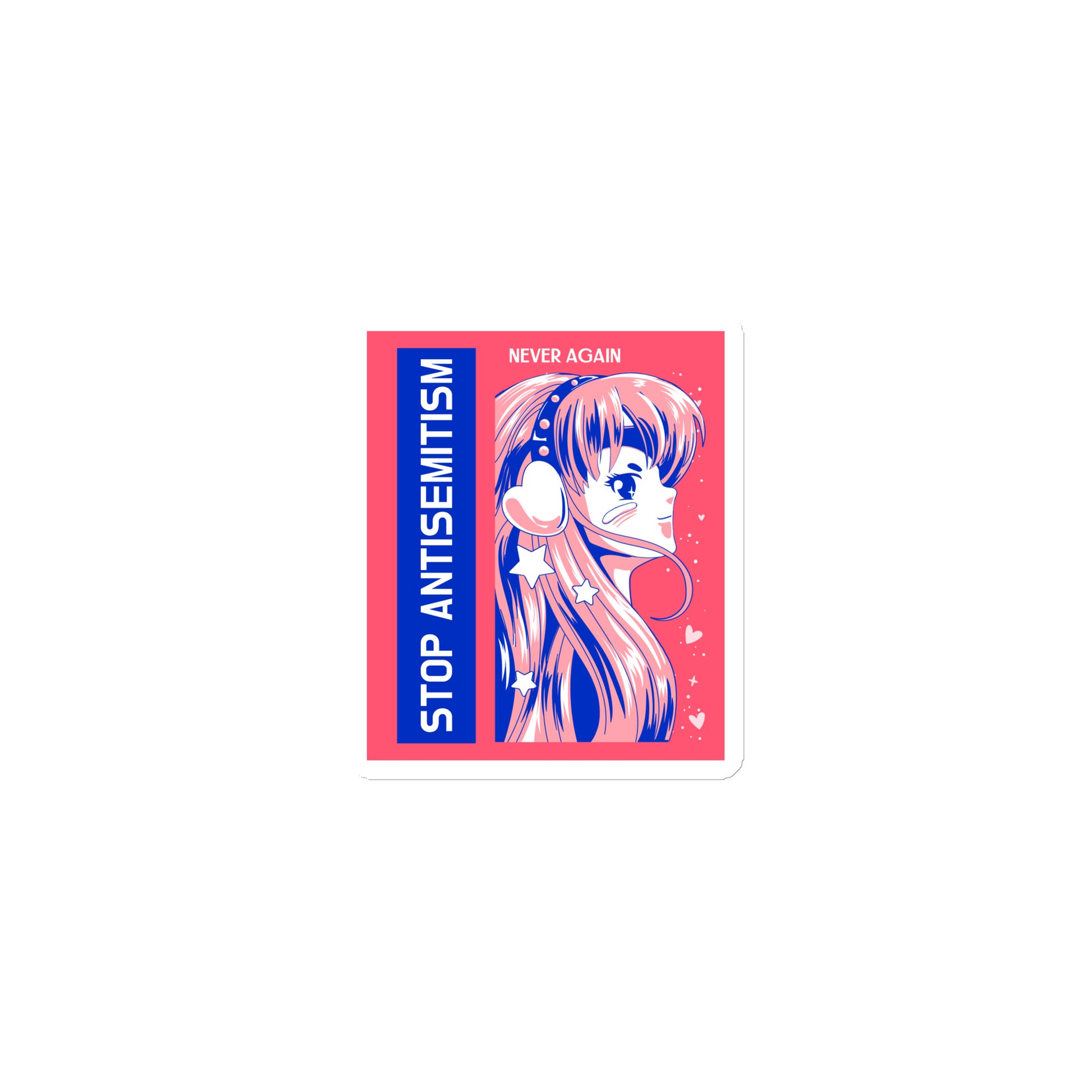 Girl Book | Antisemitism | Die-Cut Magnet Jouparty