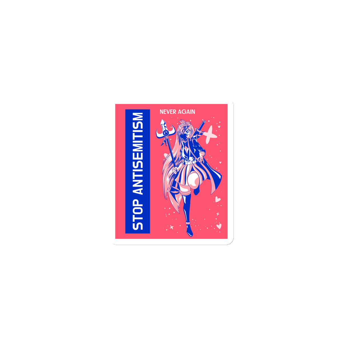 Girl Book | Antisemitism | Die-Cut Magnet Jouparty