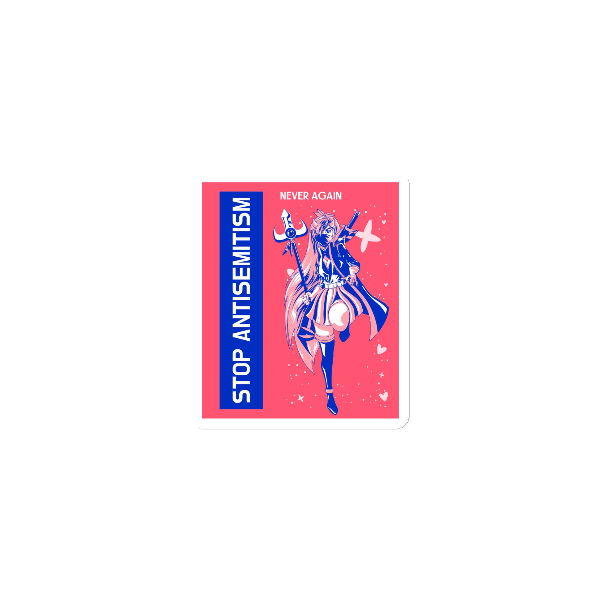 Girl Book | Antisemitism | Die-Cut Magnet Jouparty