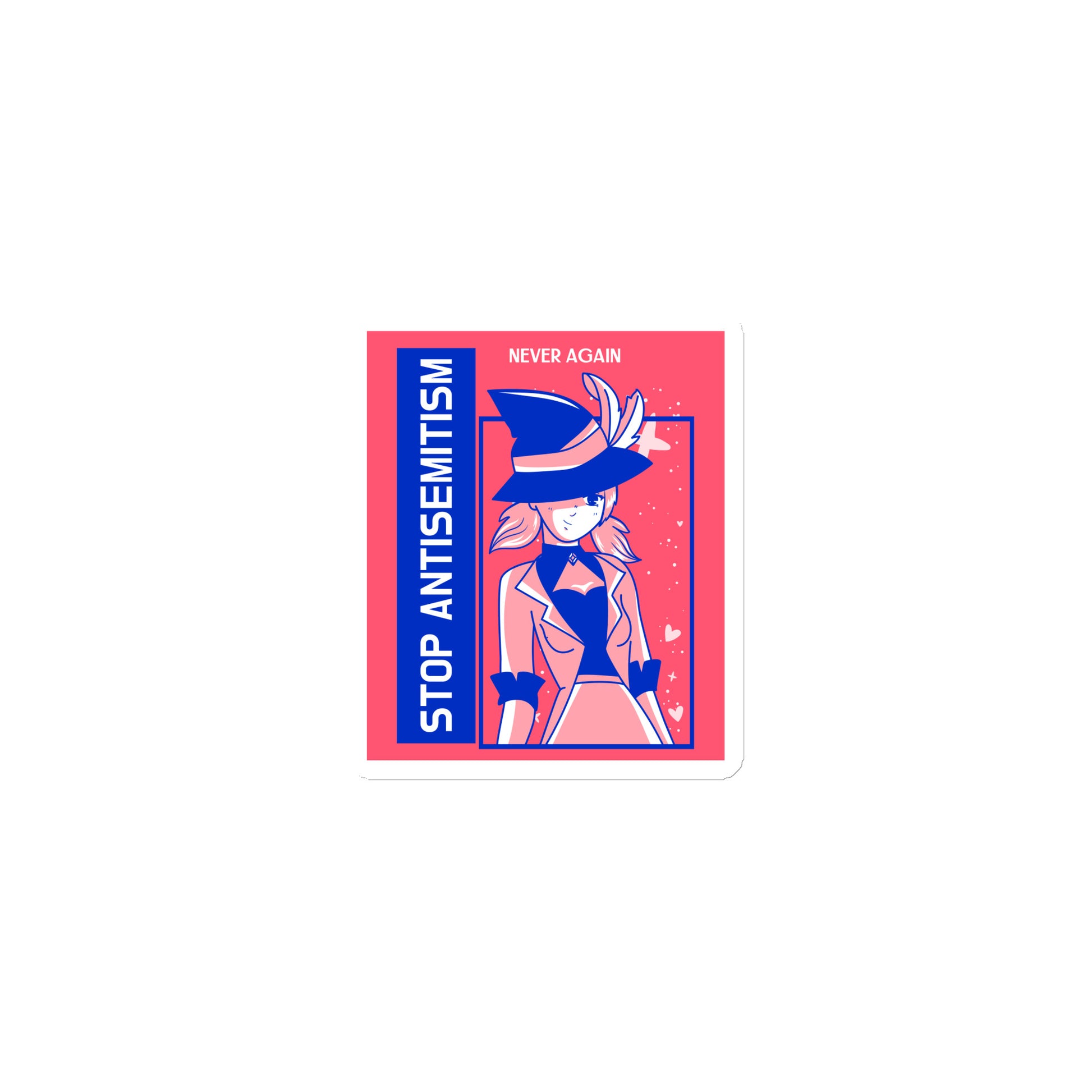 Girl Book | Antisemitism | Die-Cut Magnet Jouparty