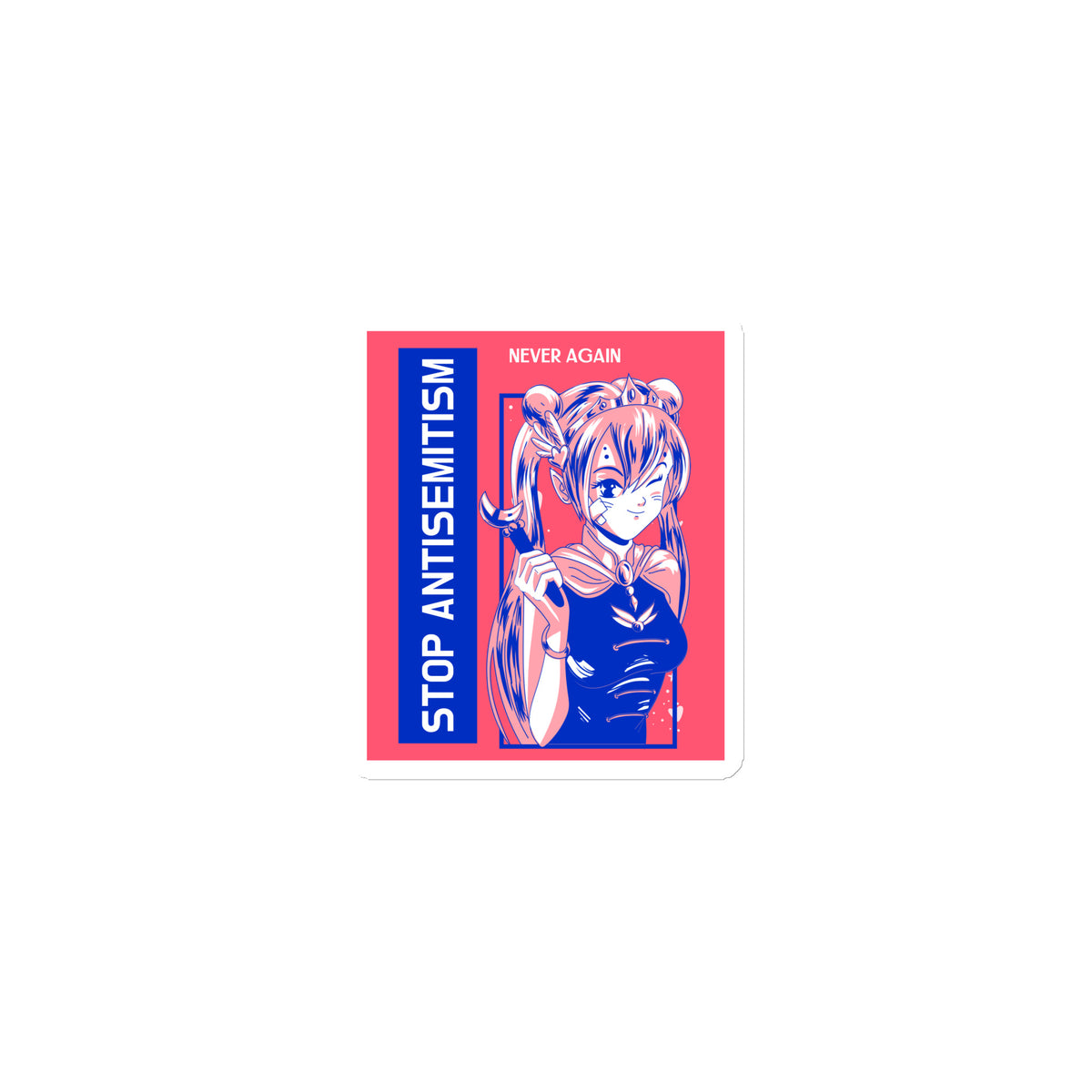 Girl Book | Antisemitism | Die-Cut Magnet Jouparty