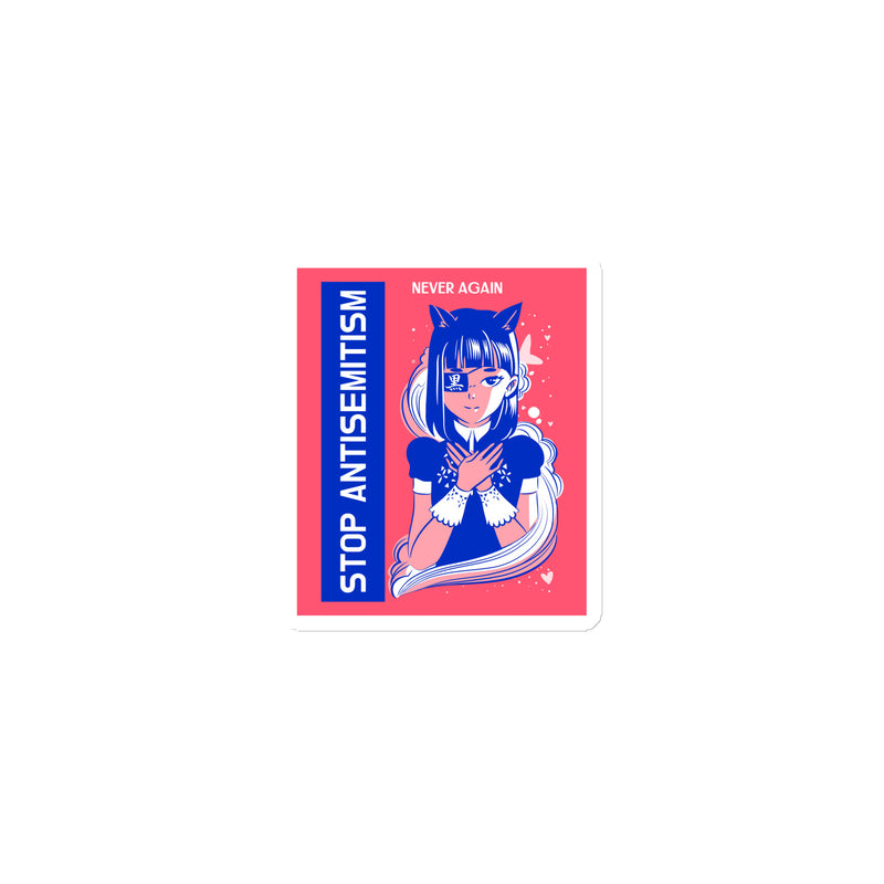 Girl Book | Antisemitism | Die-Cut Magnet