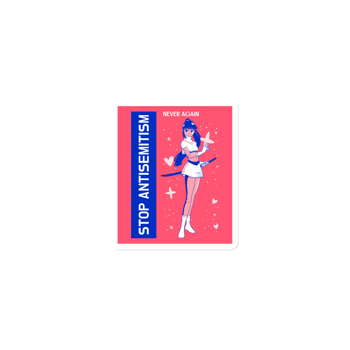 Girl Book | Antisemitism | Die-Cut Magnet Jouparty