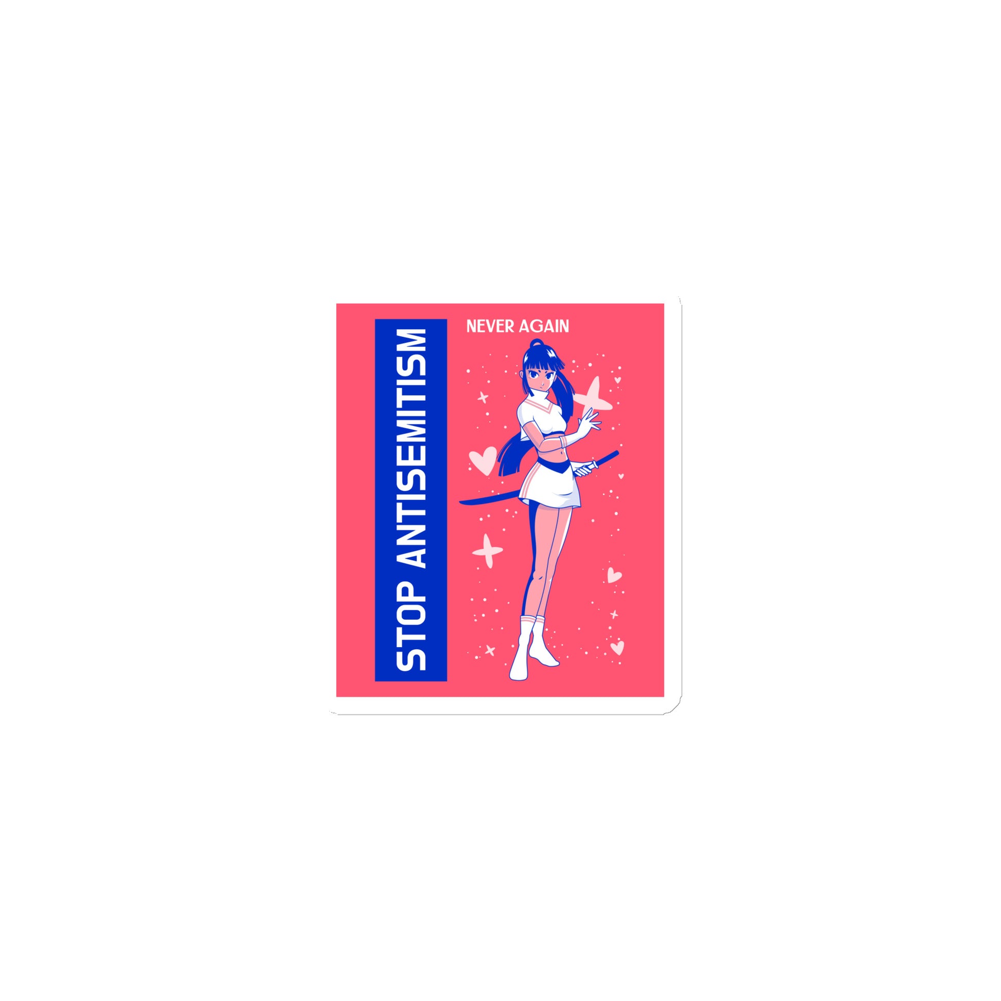 Girl Book | Antisemitism | Die-Cut Magnet Jouparty