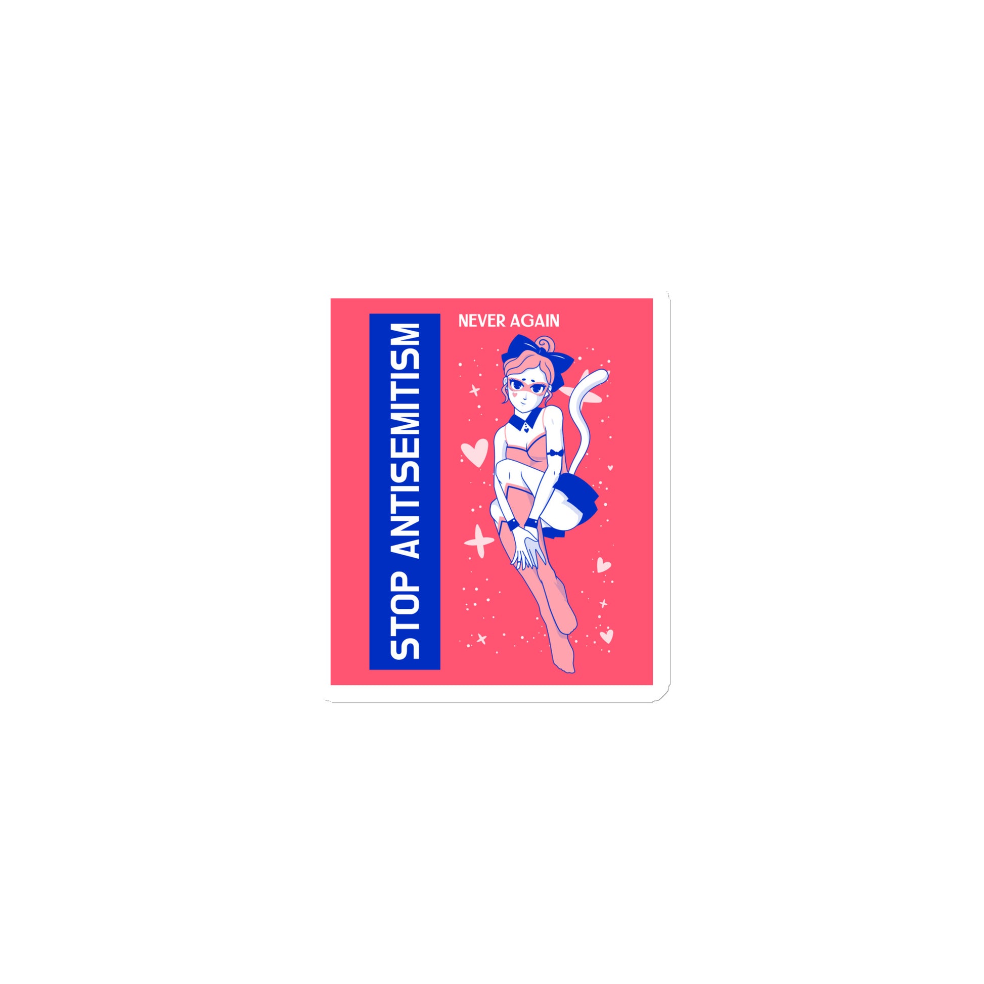 Girl Book | Antisemitism | Die-Cut Magnet Jouparty