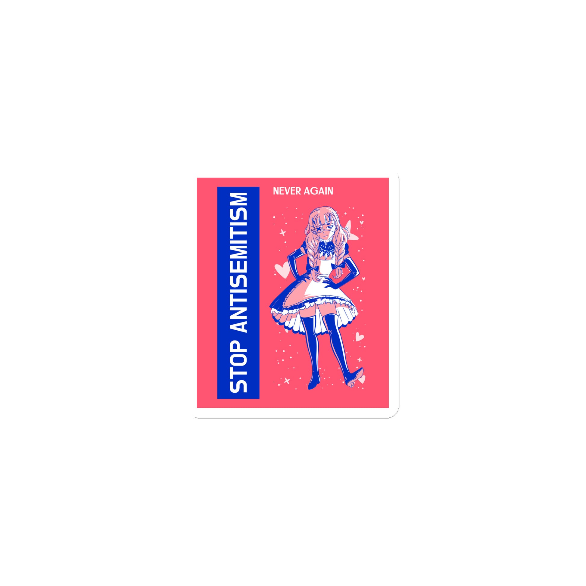 Girl Book | Antisemitism | Die-Cut Magnet Jouparty