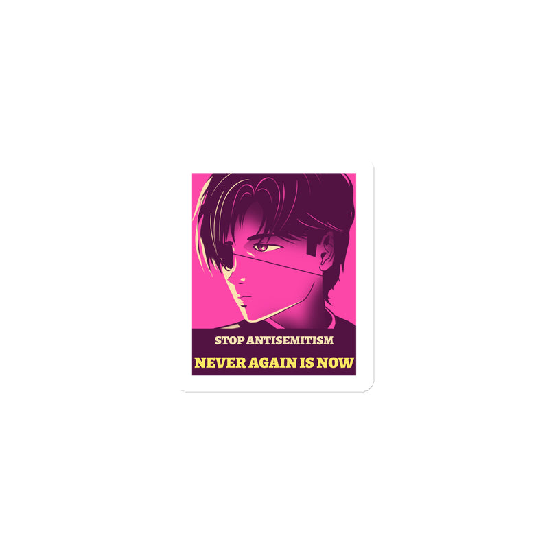 Anime Hero | Antisemitism | Die-Cut Magnet