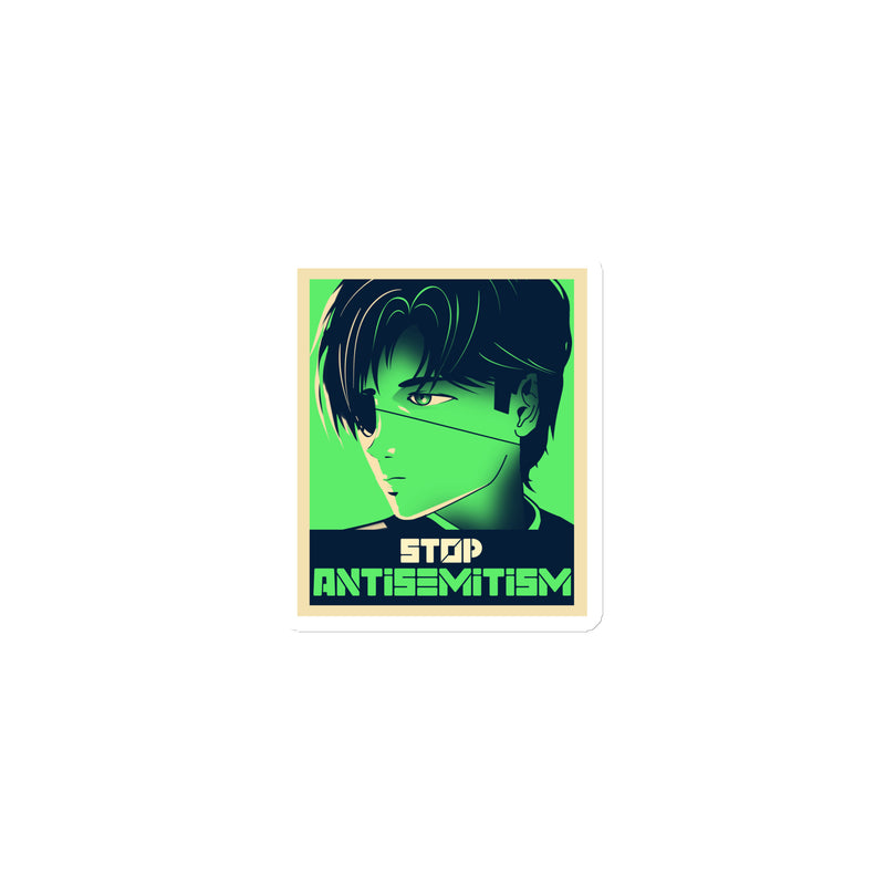 Anime Hero | Antisemitism | Die-Cut Magnet
