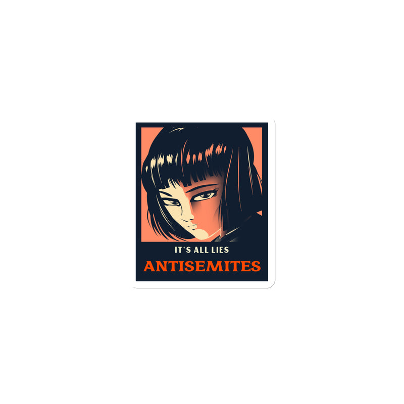 Anime Hero | Antisemitism | Die-Cut Magnet