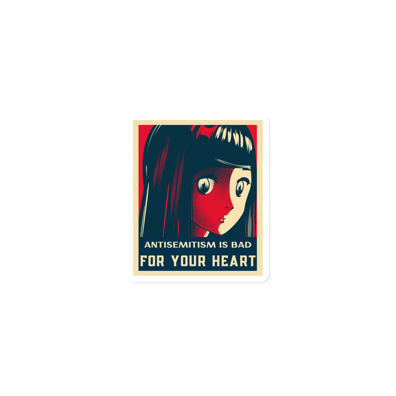 Anime Hero | Antisemitism | Die-Cut Magnet