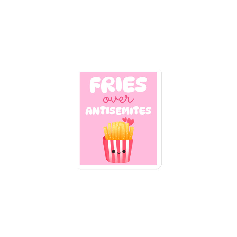 Fries Over Antisemites | Die-Cut Magnet