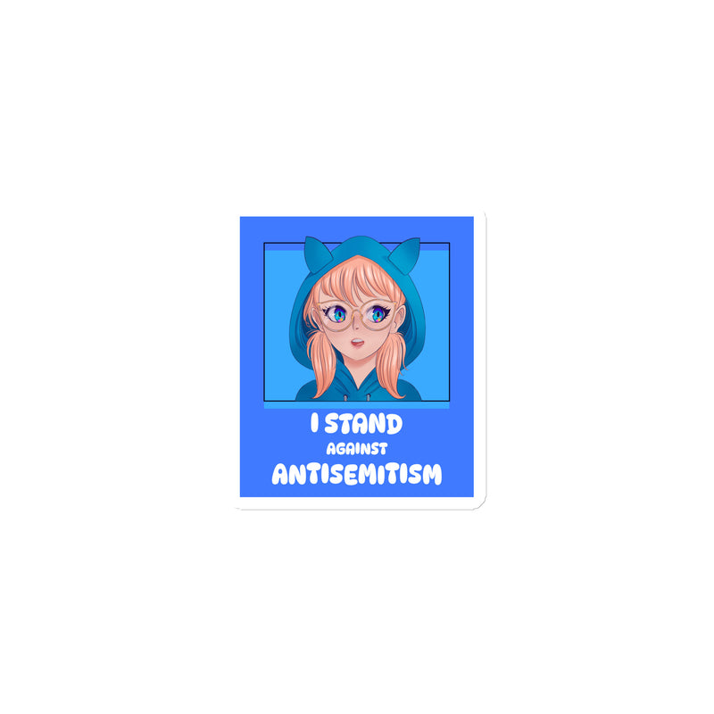 I Stand Against Antisemitism | Die-Cut Magnet