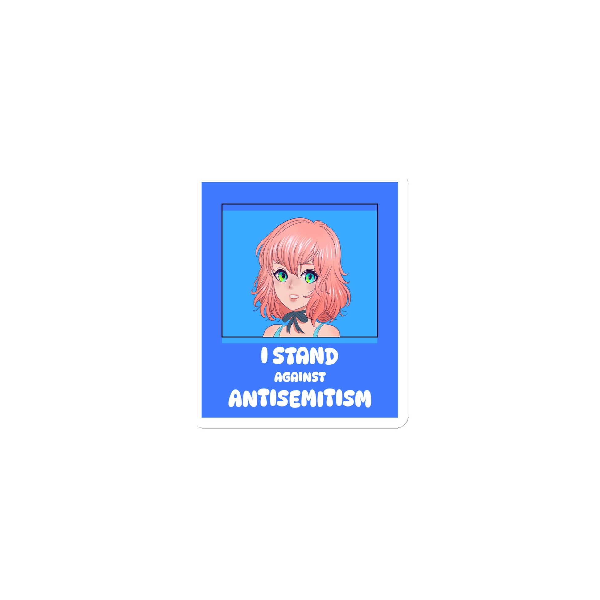 I Stand Against Antisemitism | Die-Cut Magnet Jouparty