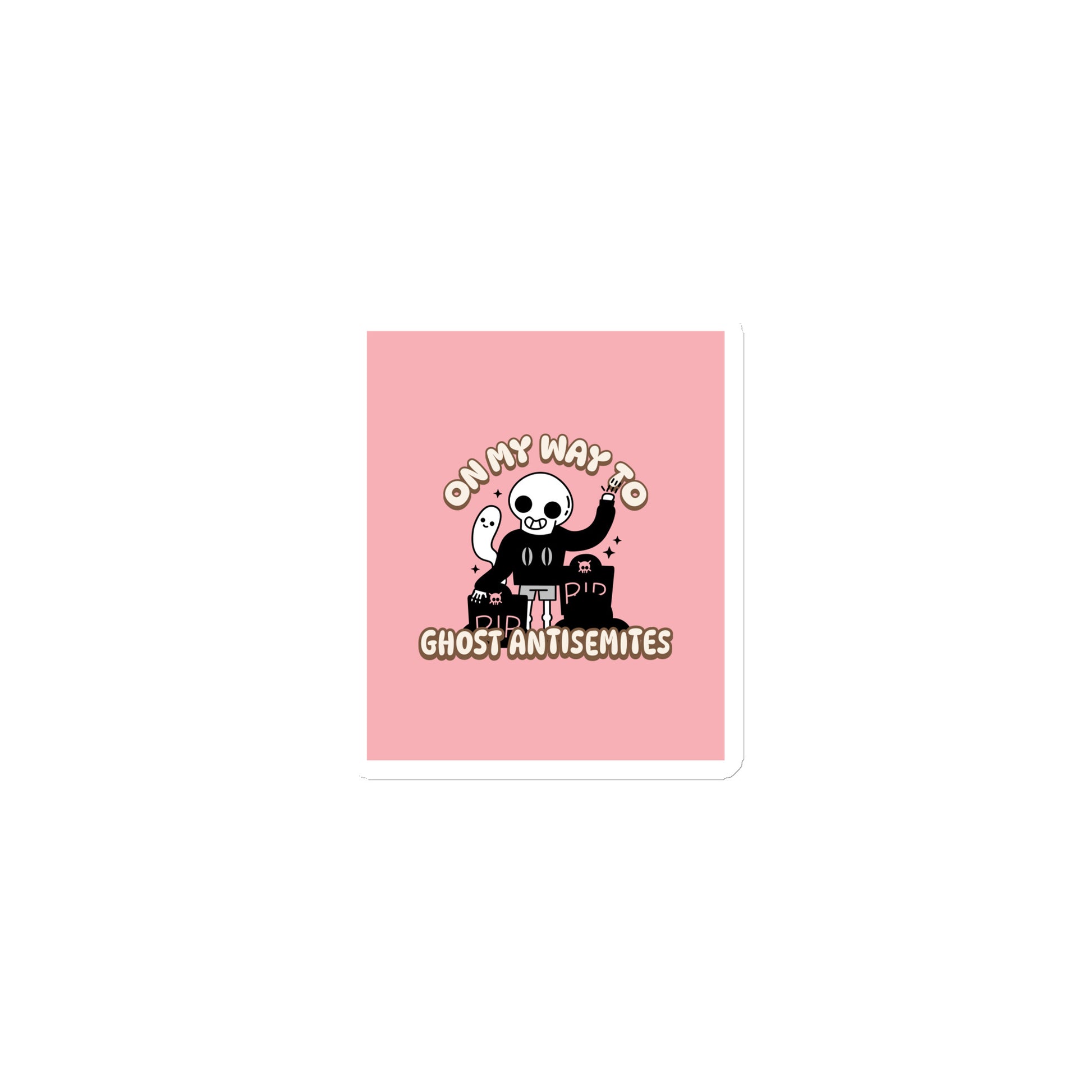 Ghost Antisemites | Die-Cut Magnet Jouparty