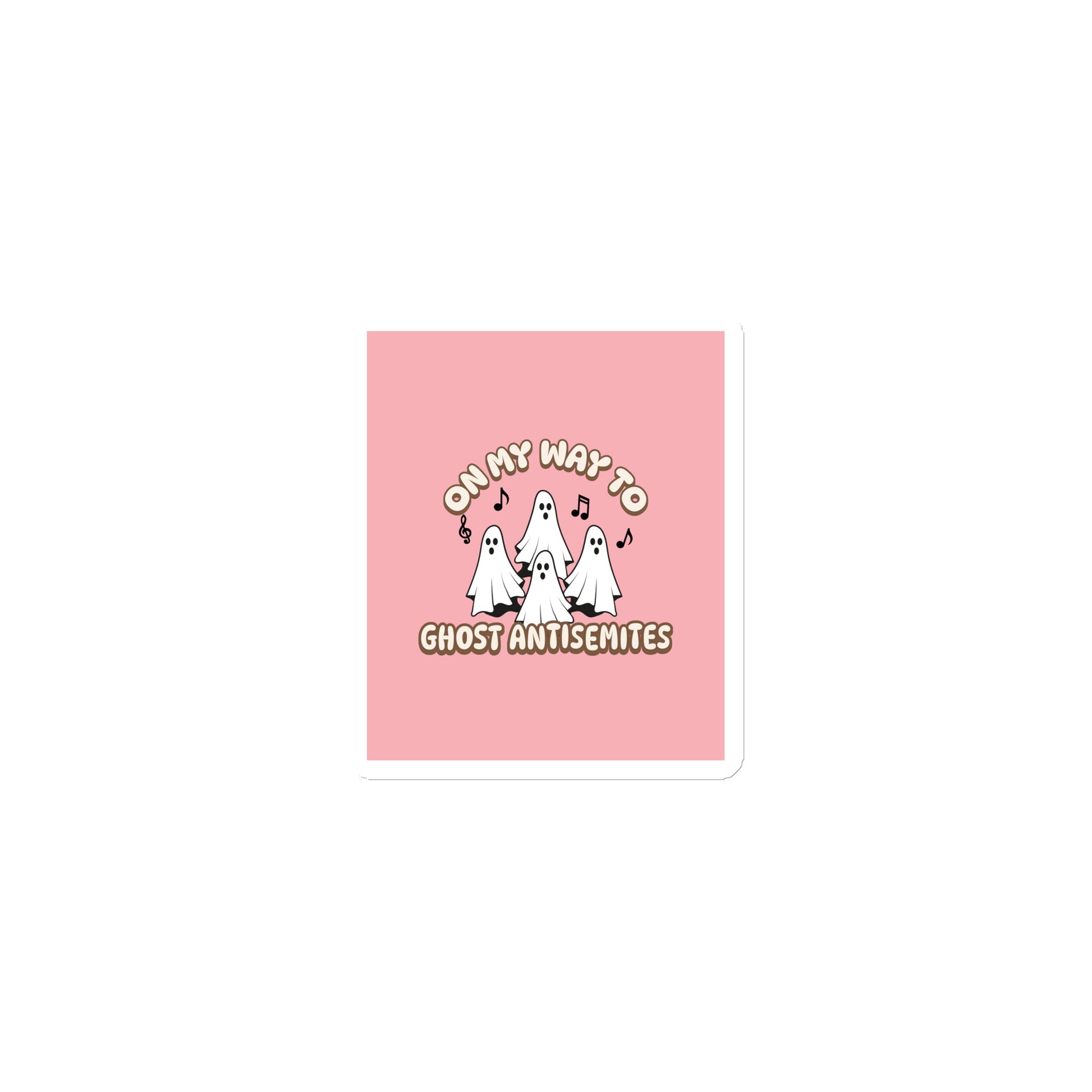 Ghost Antisemites | Die-Cut Magnet Jouparty
