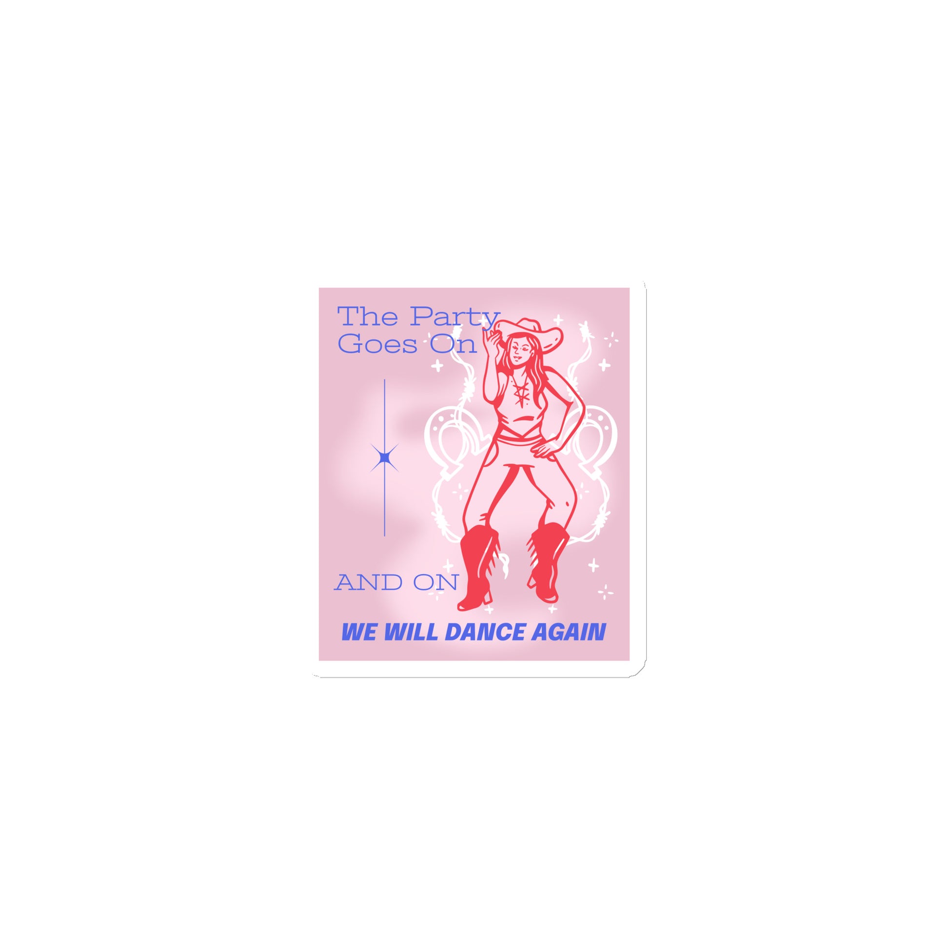 We Will Dance Again Party | Die-Cut Magnet Jouparty