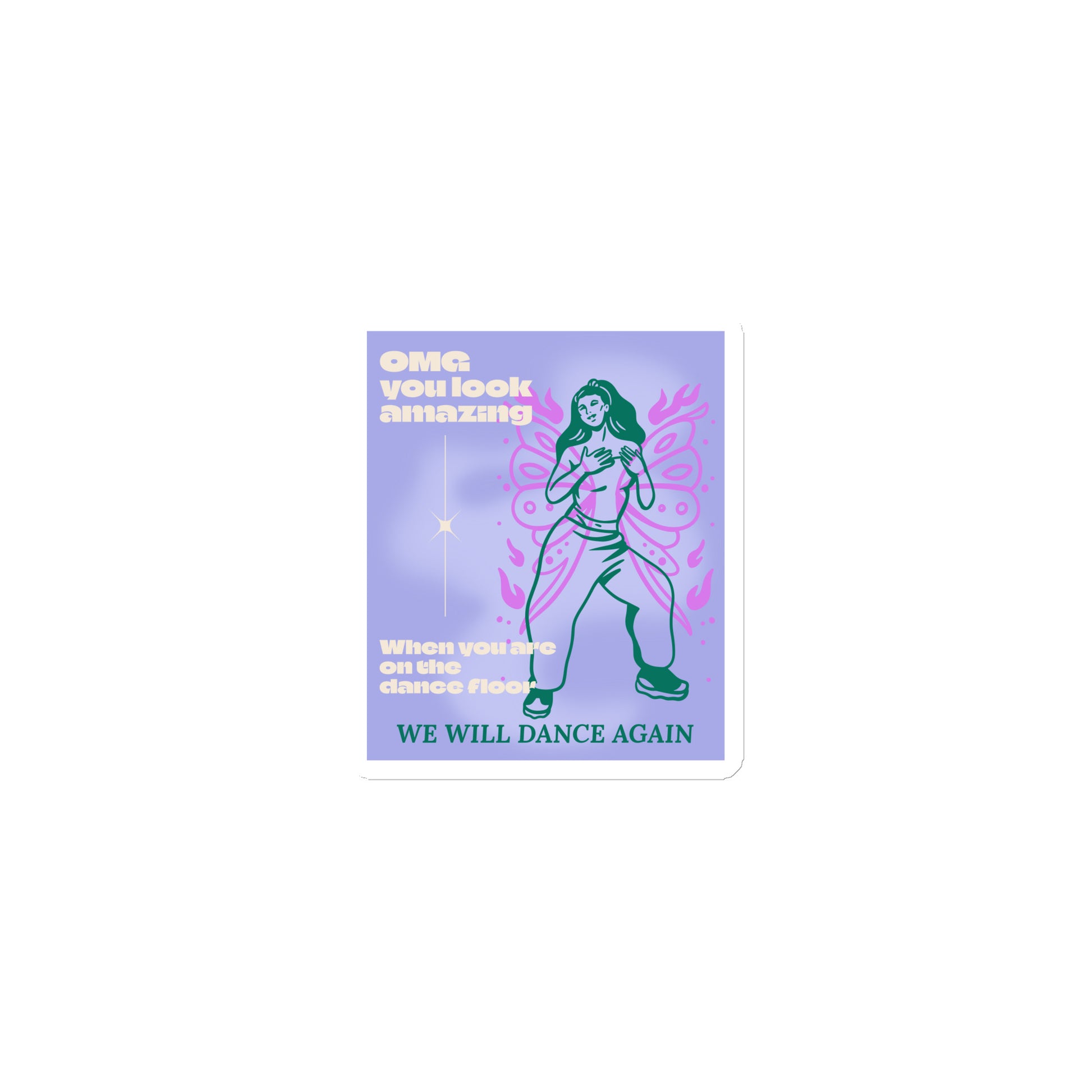 We Will Dance Again Party | Die-Cut Magnet Jouparty